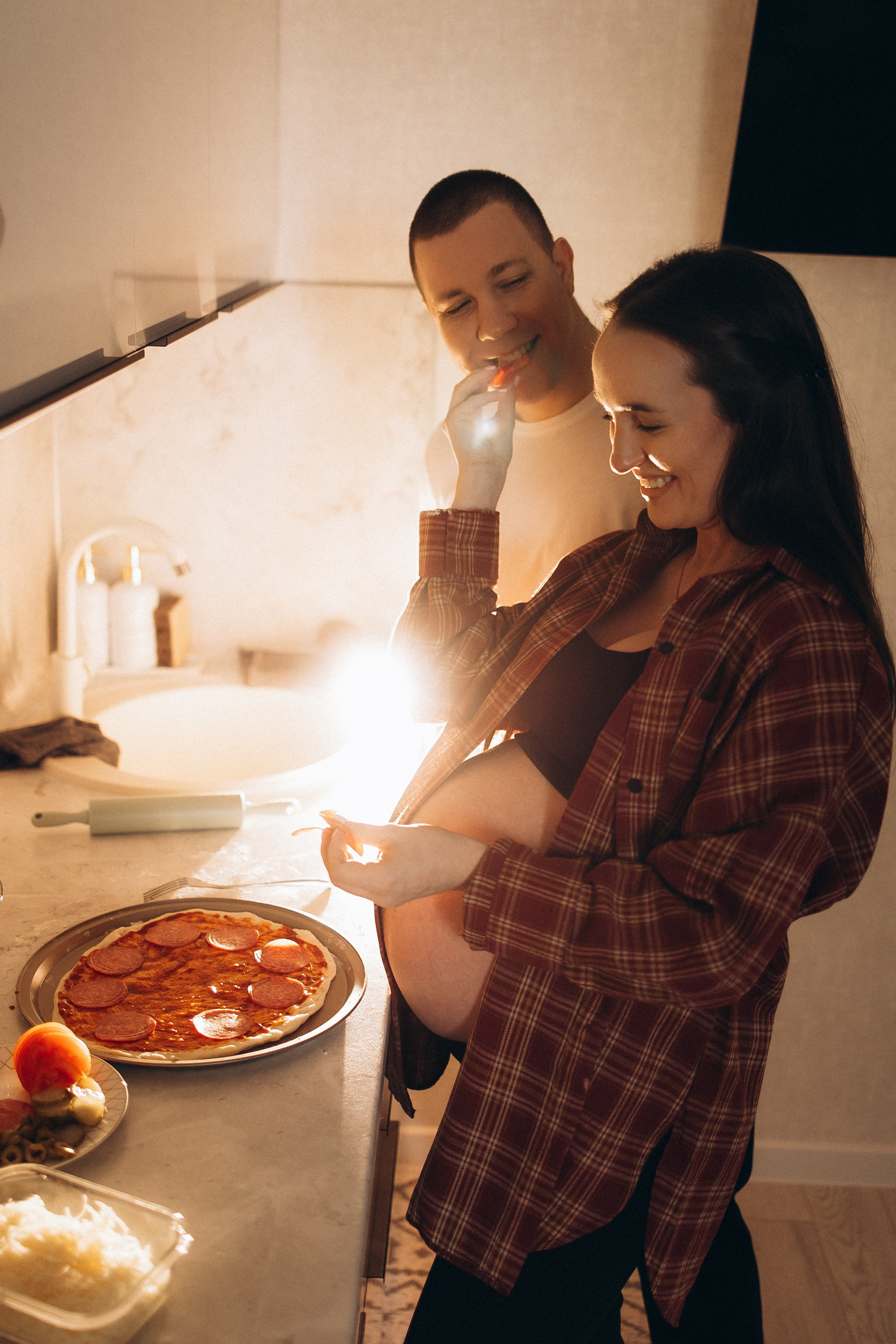 Гриша и Настя — домашняя съёмка. Семейный фотограф в Краснодаре Храмова Анна