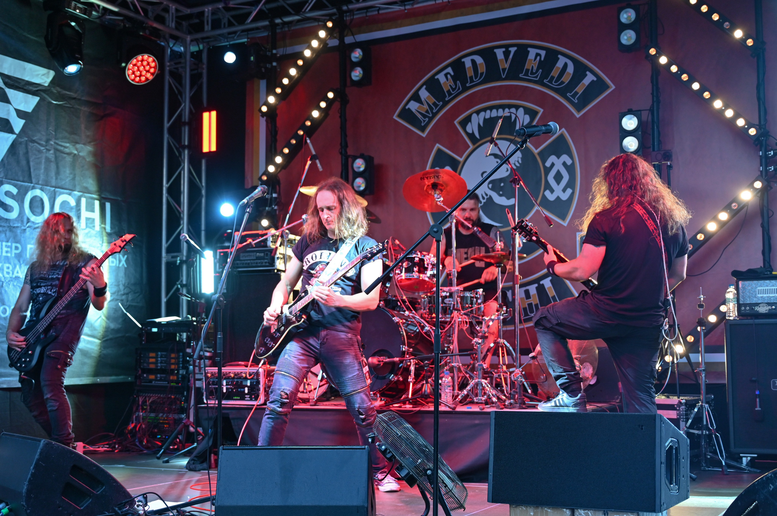 11- ый Ежегодный Байк Фестиваль " Медвежья МОТО ПОЛЯНА». Фотографирую счастливых людей в Сочи