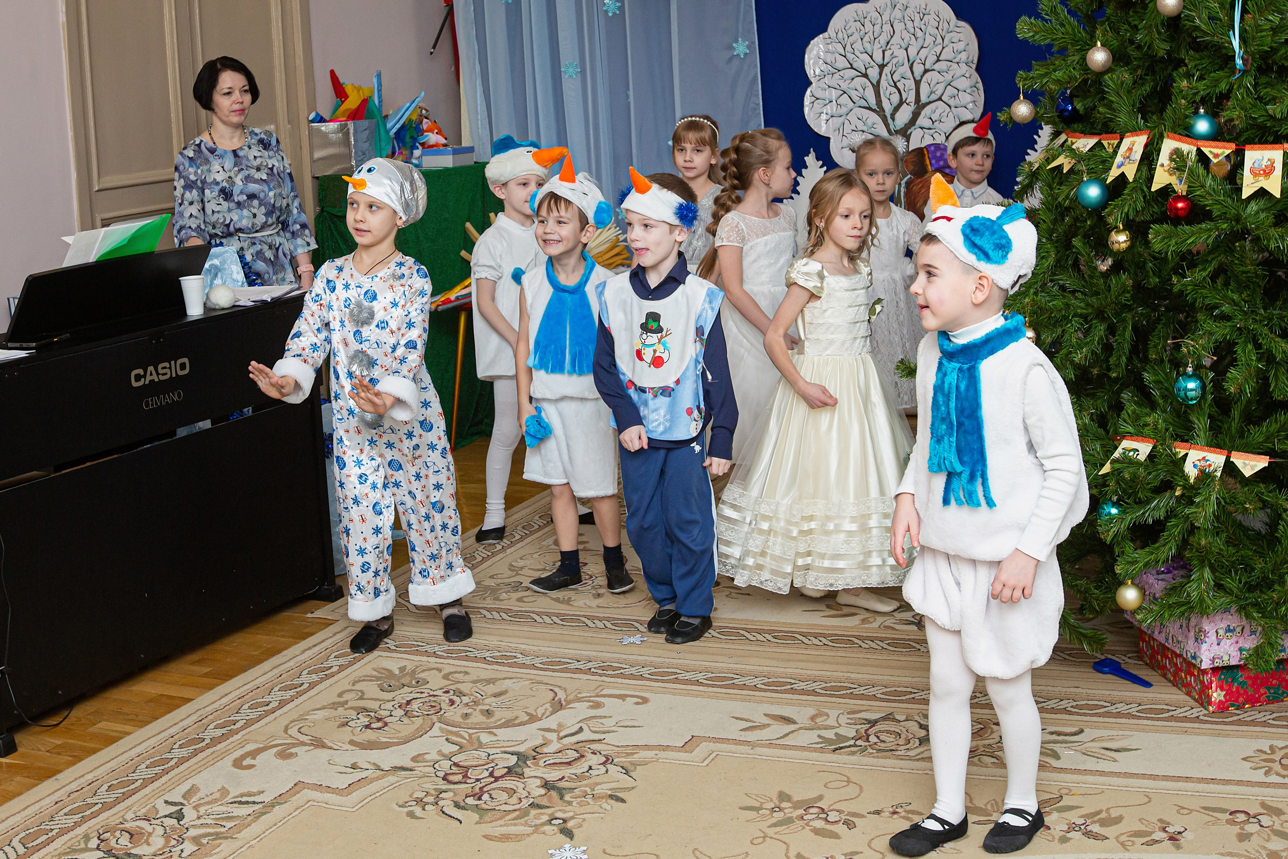 Новый год в детском саду. Свадебный, семейный, детский фотограф в Санкт-Петербурге