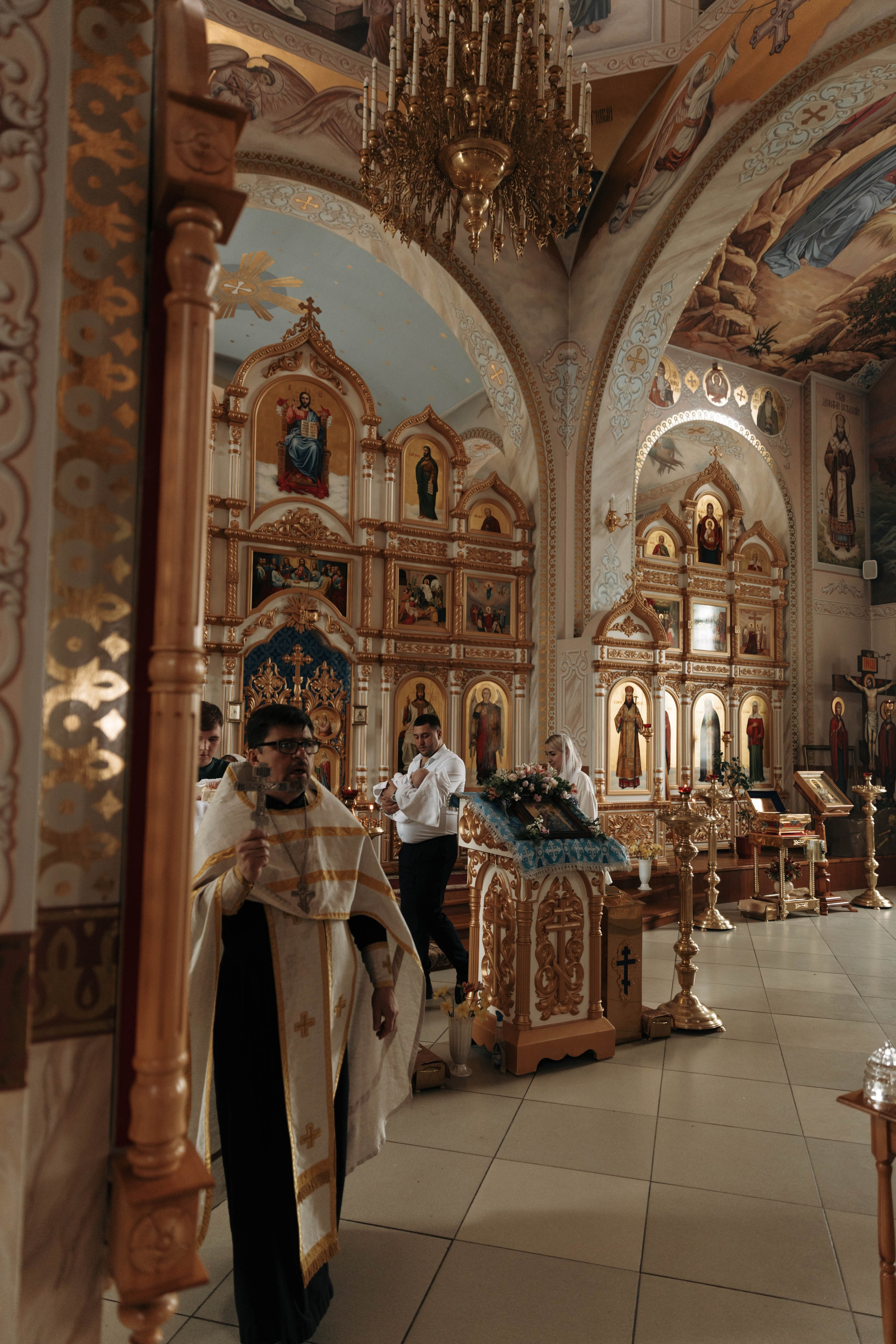 Таинство Крещения Никиты. Фотограф Сальск Катерина