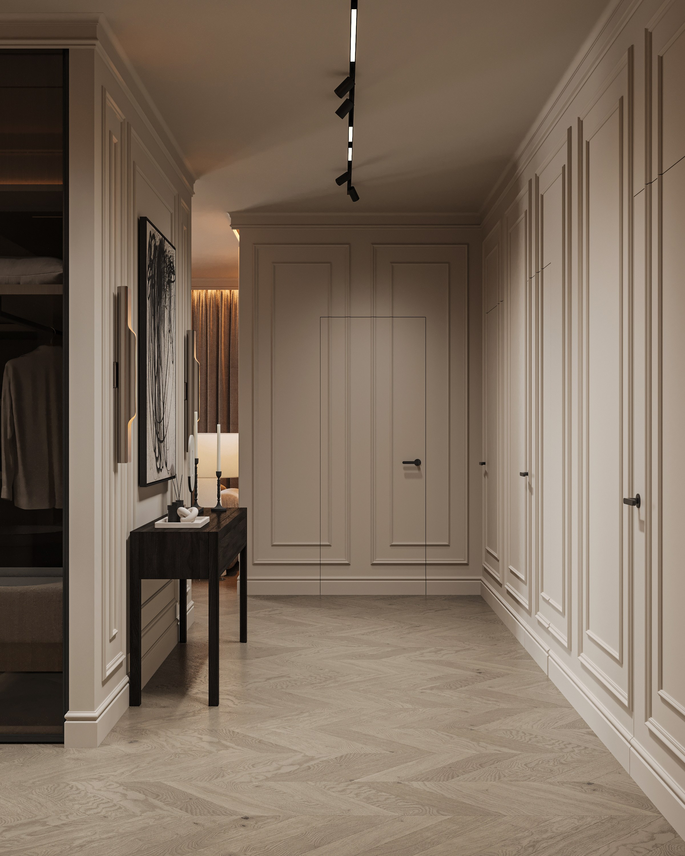 Кухня-гостиная ЖК «Континенталь». 3D визуализация интерьера Надежда Соколова