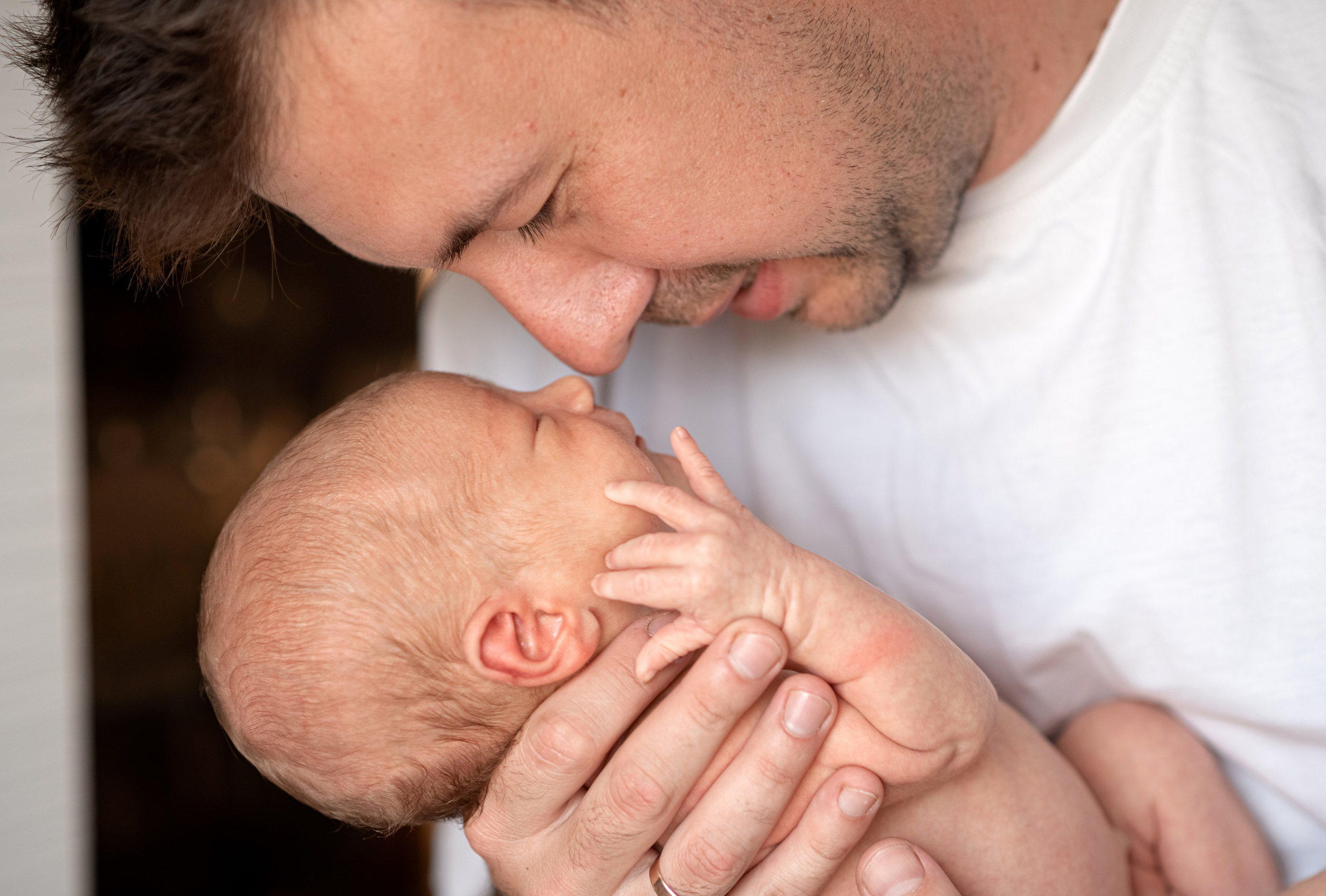 Домашняя фотосессия новорожденного ньюборн в Туле. Семейный и детский фотограф в Туле Светлана Воронкова