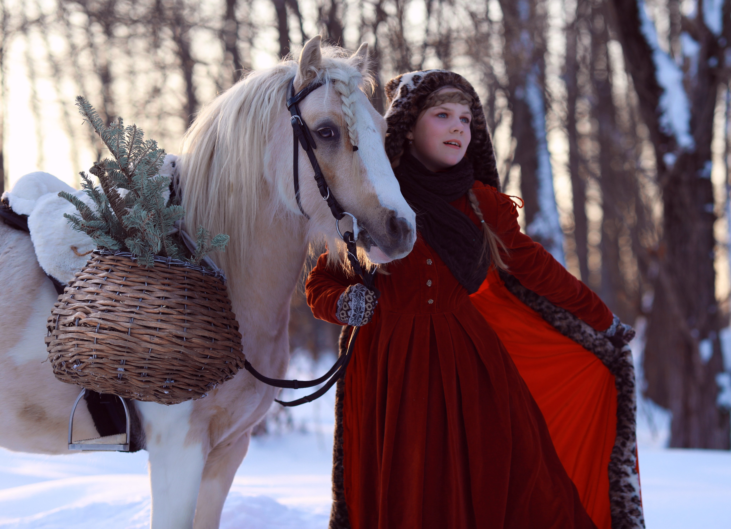 Детская фотосессия от 3х до 12 лет. Фотосессия с лошадьми