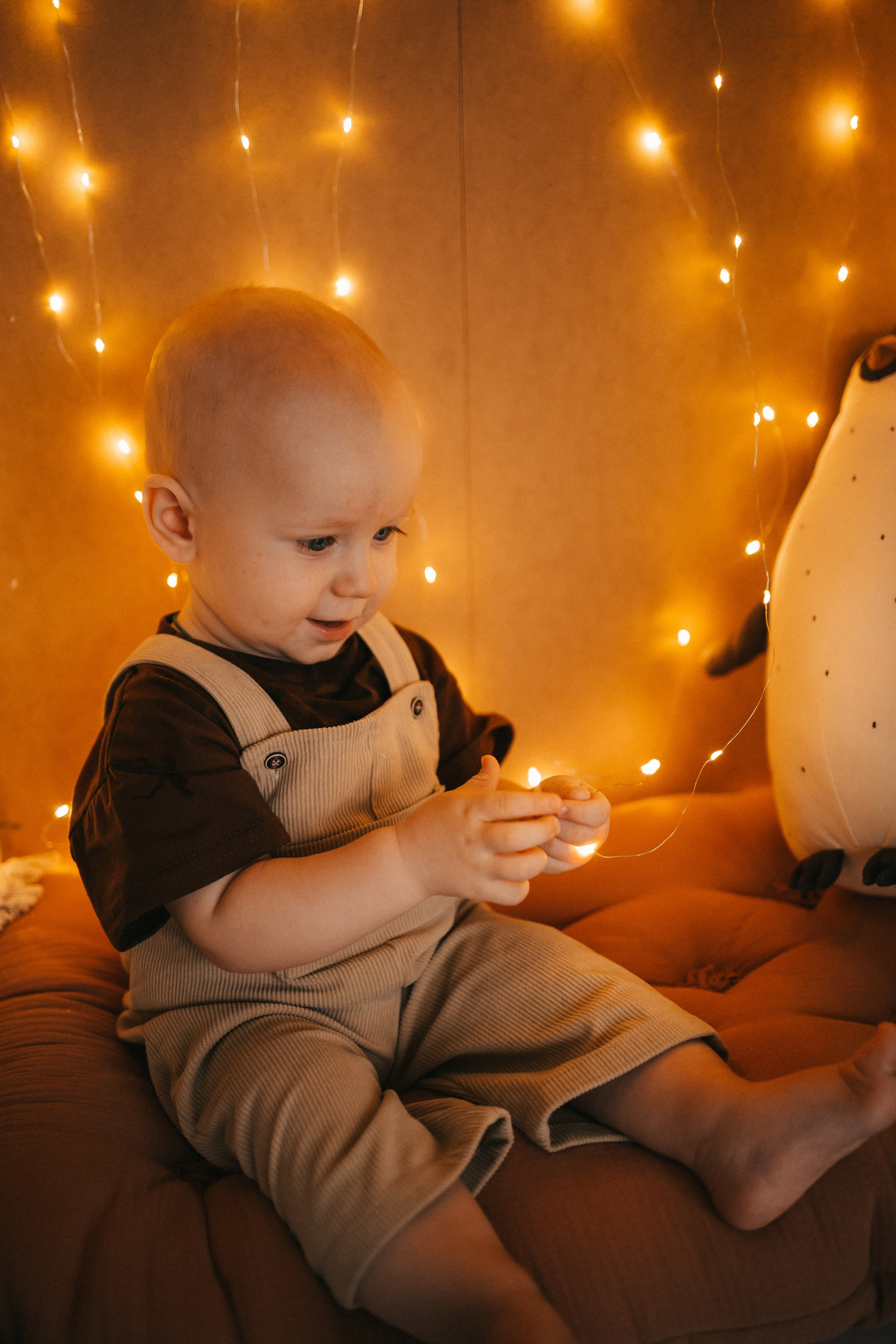 Саше 1 годик в новогодних локациях. Фотограф Нижний Новгород