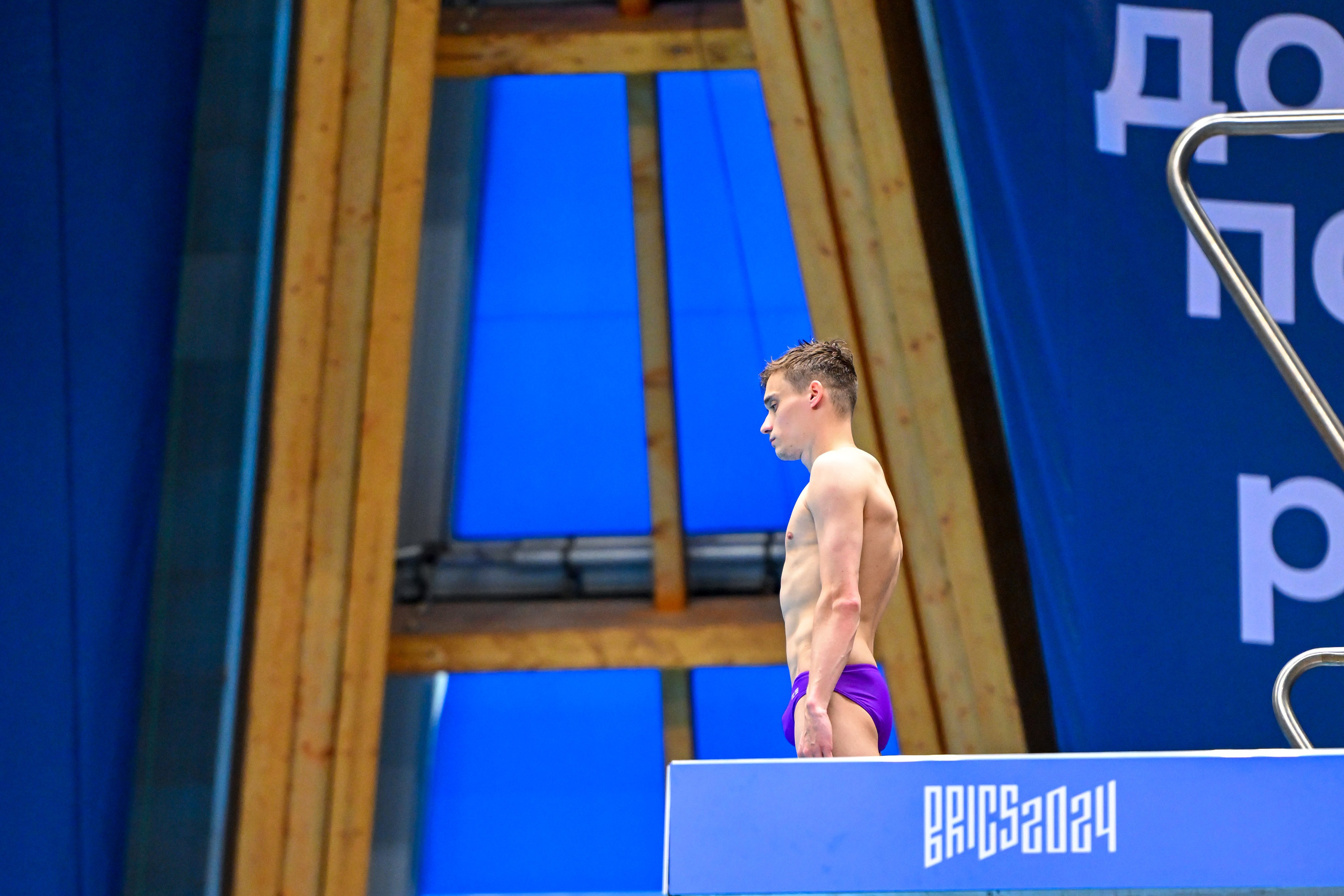 Прыжки в воду «Спортивные игры стран БРИКС». Спортивный и репортажный фотограф в Казани Вячеслав Сатонин