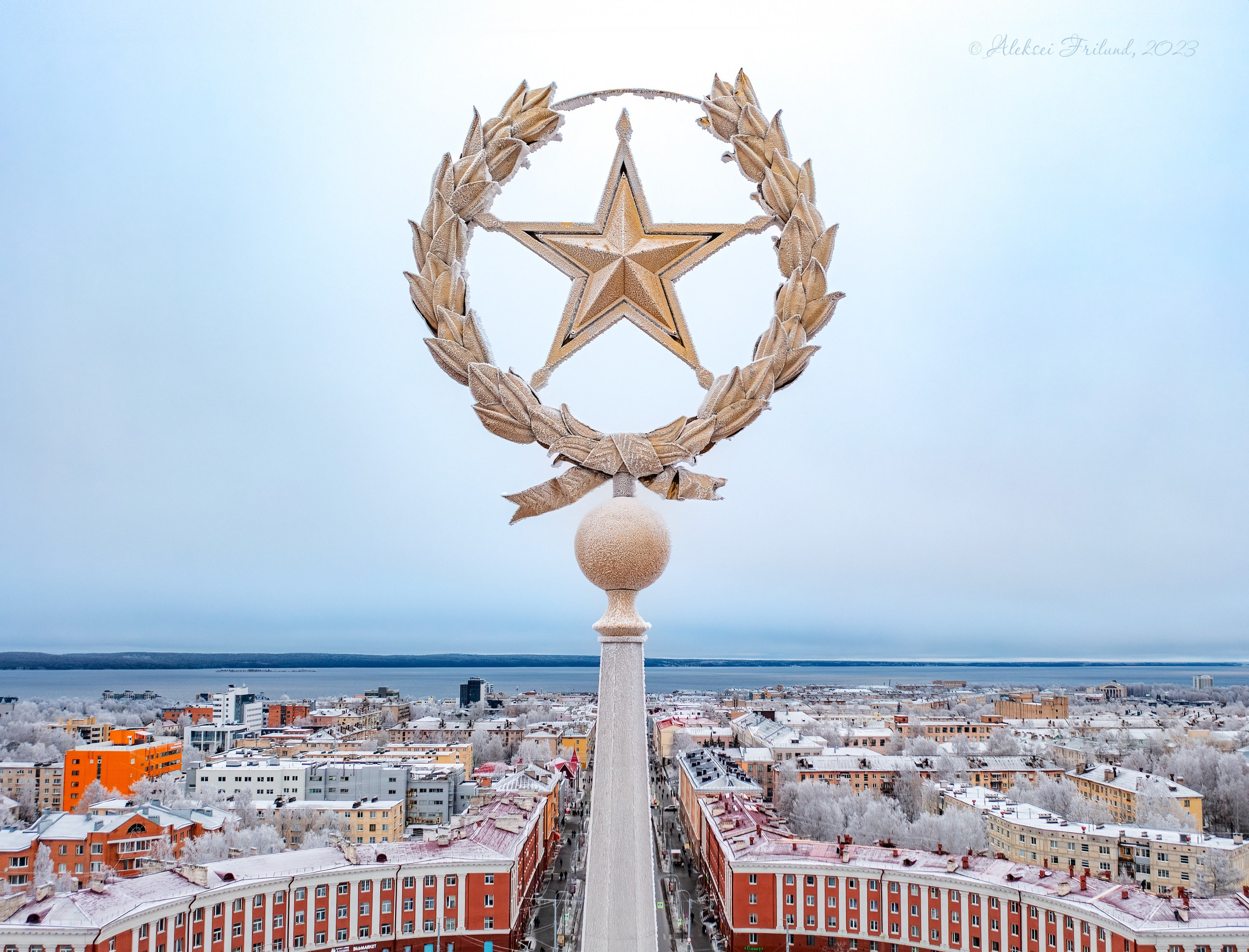 Город. Аэросъемка. Фото и Видео в Карелии. Алексей Фрилунд