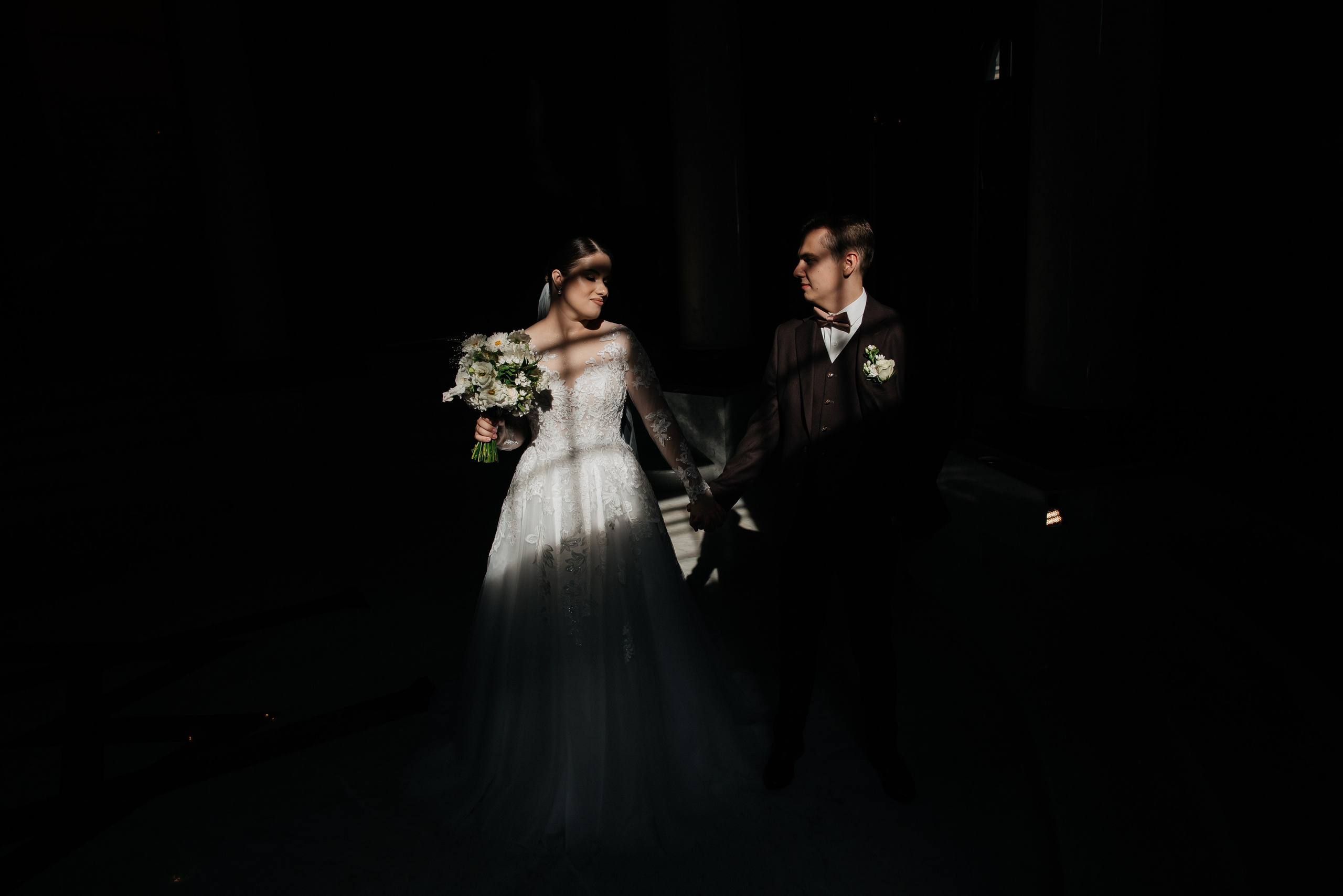 Wedding «Magic of the dark». Свадебные фотограф и видеограф Наталья и Анатолий Новиковы СПб