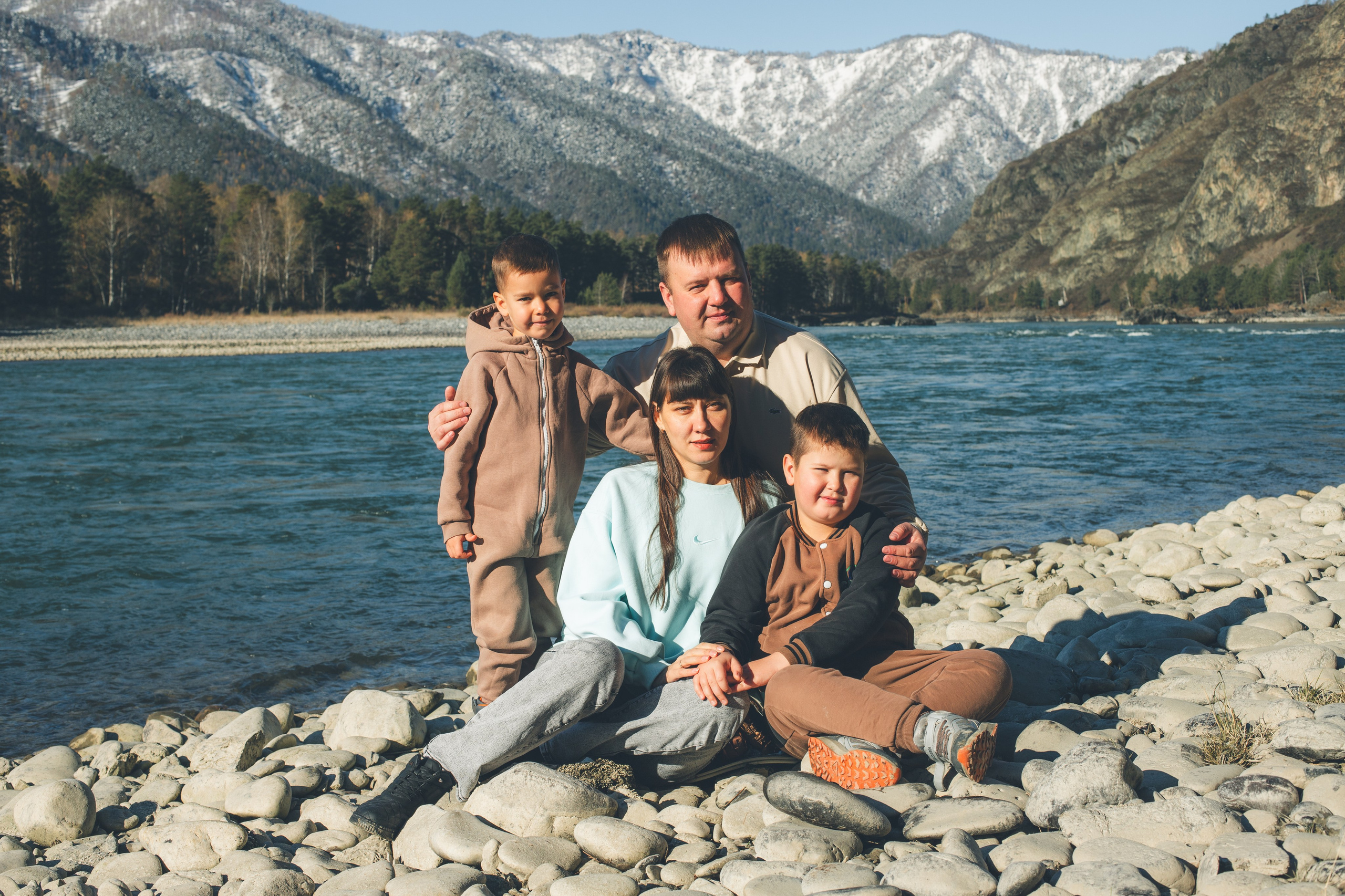 Егор & родные. Фотограф Нина Брандт в Горном Алтае