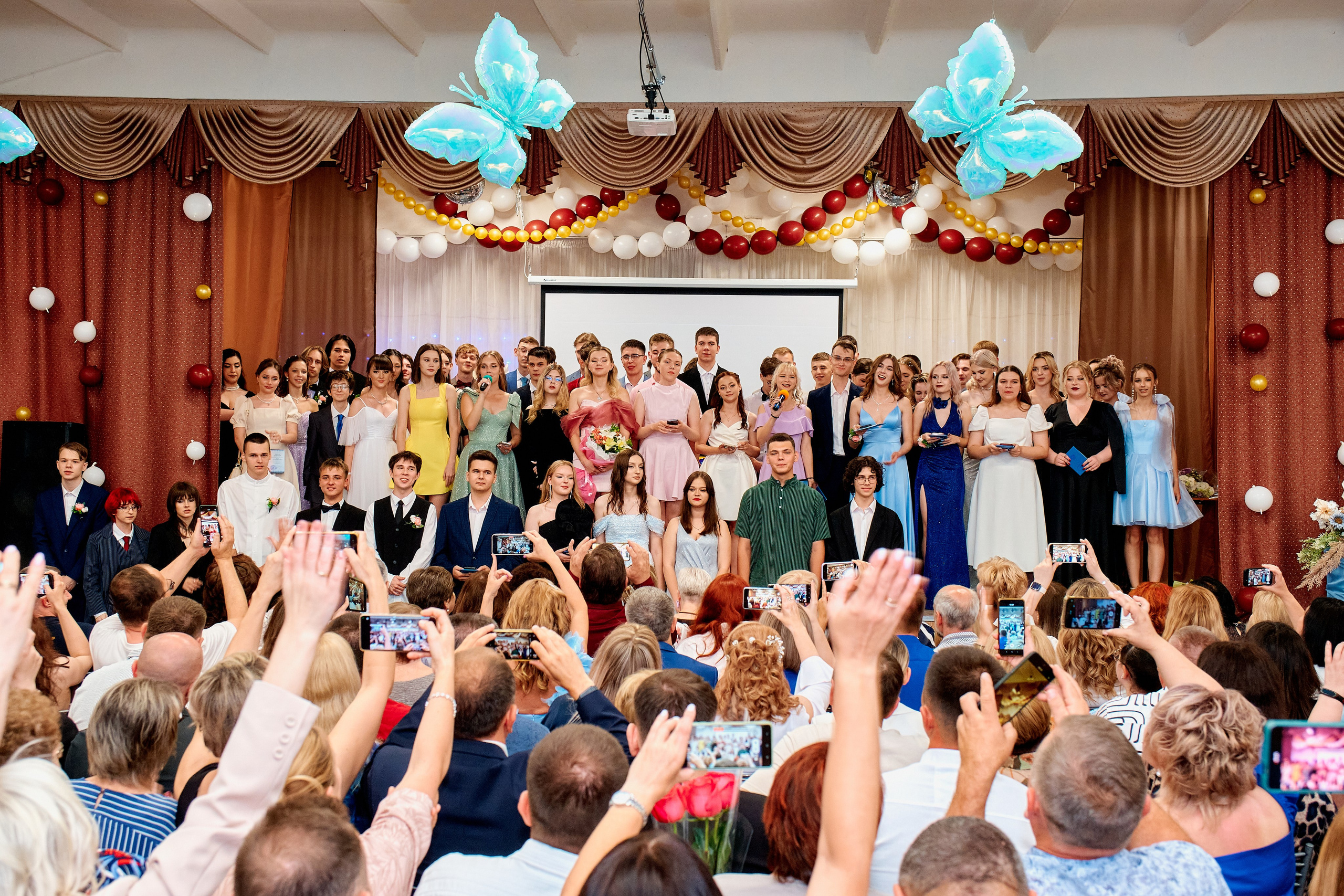 Выпускной 11Б. Школа 35. Фотограф Таганрог Анна Трайжон