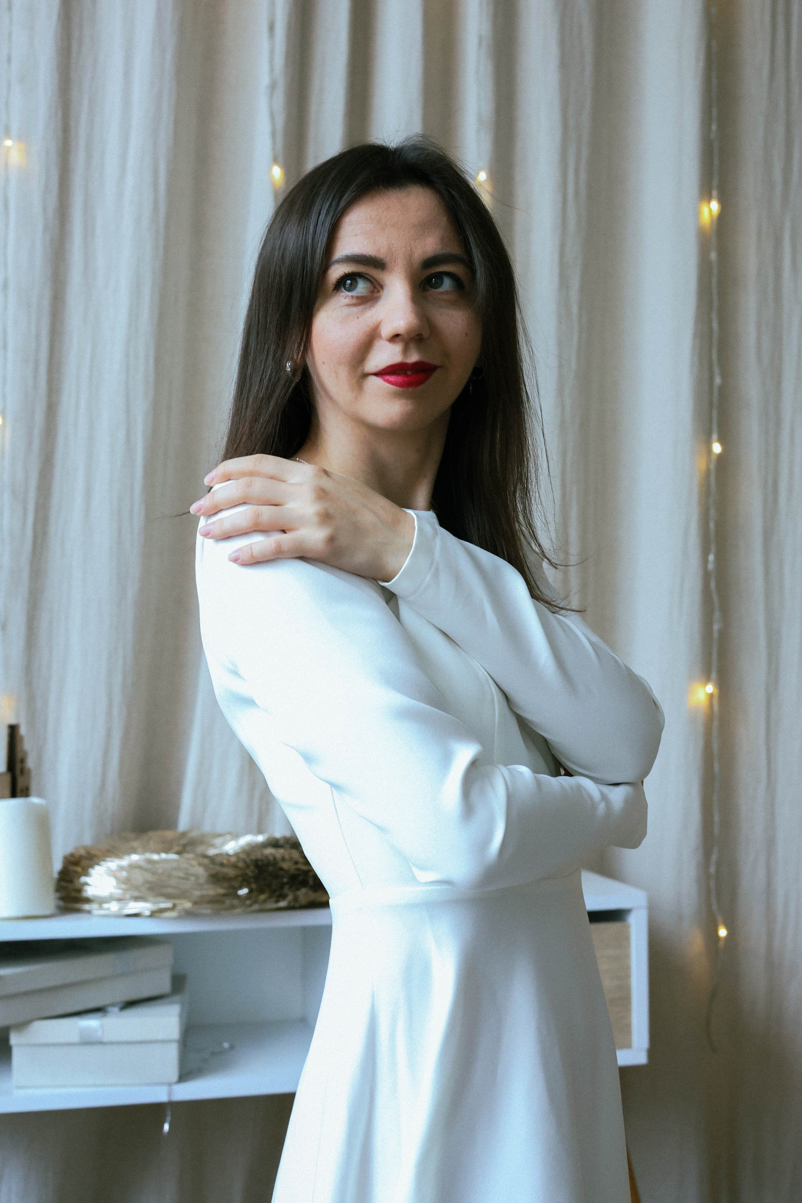 Новогодняя история «Ирина и ее семья». Фотограф в Москве Анастасия Калинина