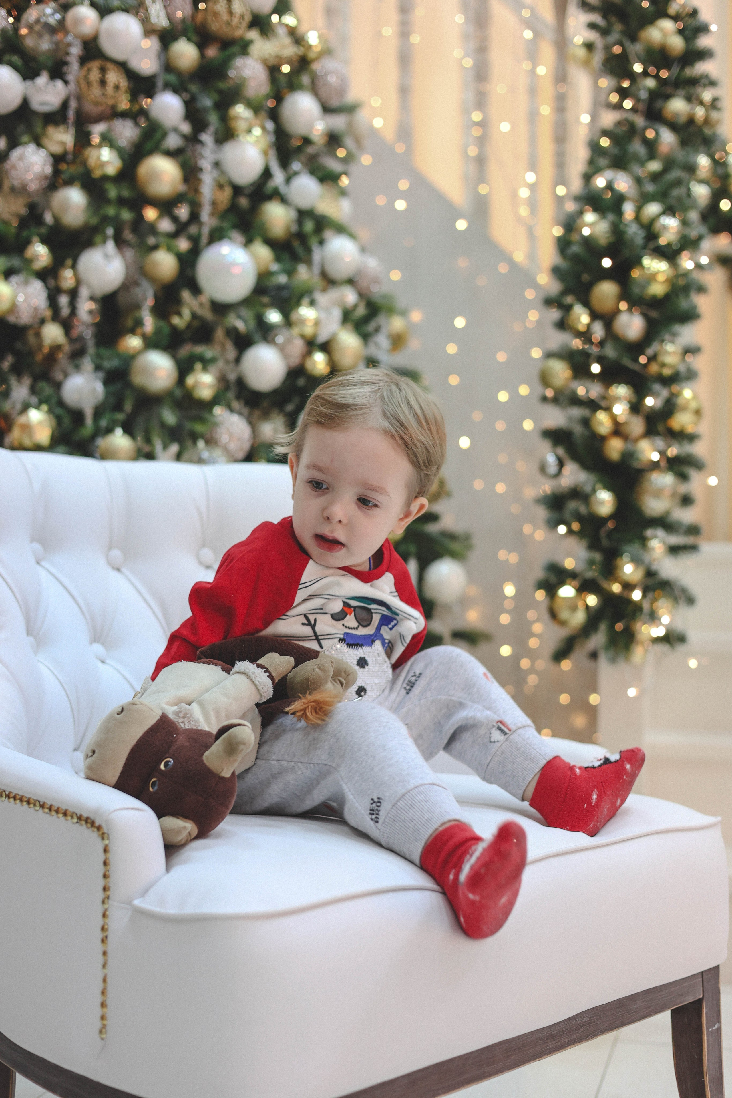 Новогодняя история «Ирина и ее семья». Фотограф в Москве Анастасия Калинина