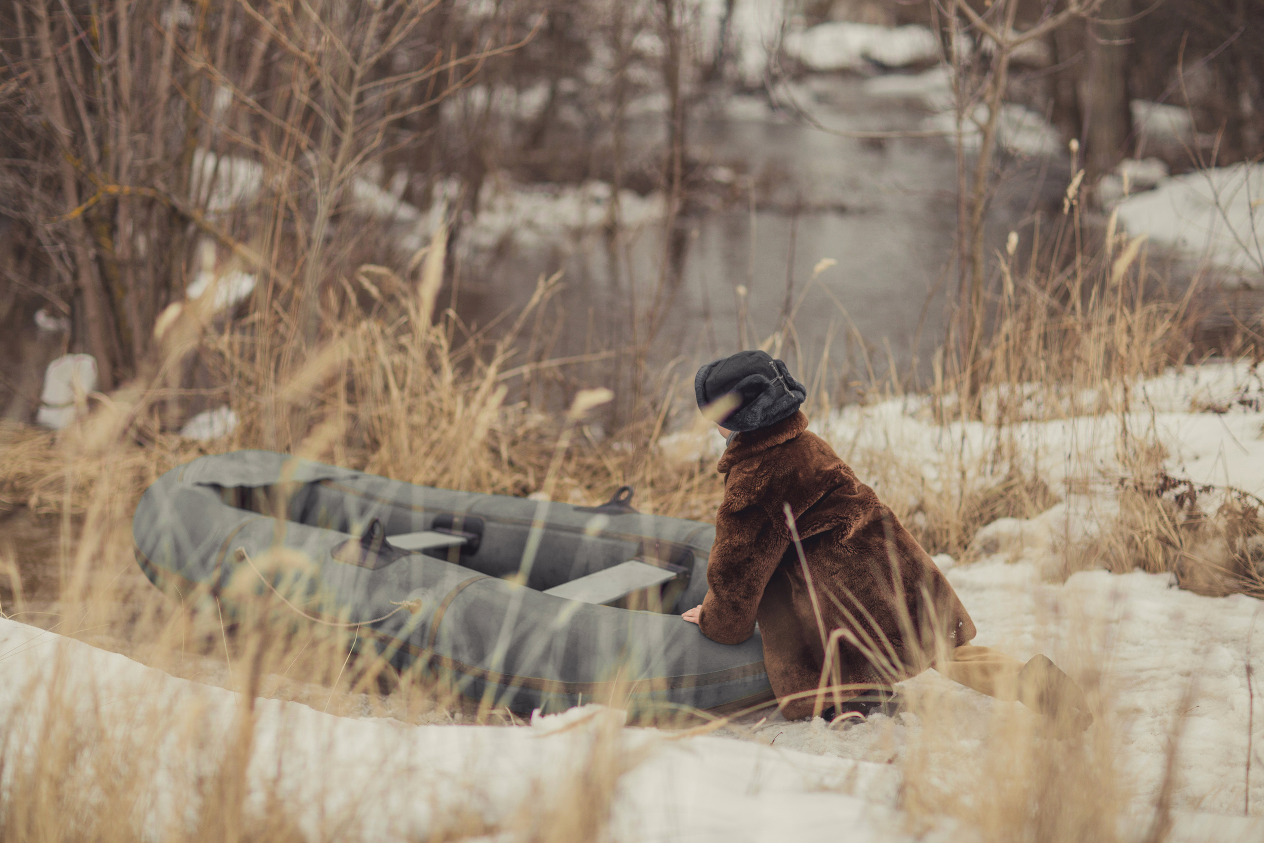 По мотивам «Дед Мазай и зайцы». Детский и семейный фотограф в Пензе Лена бешенова