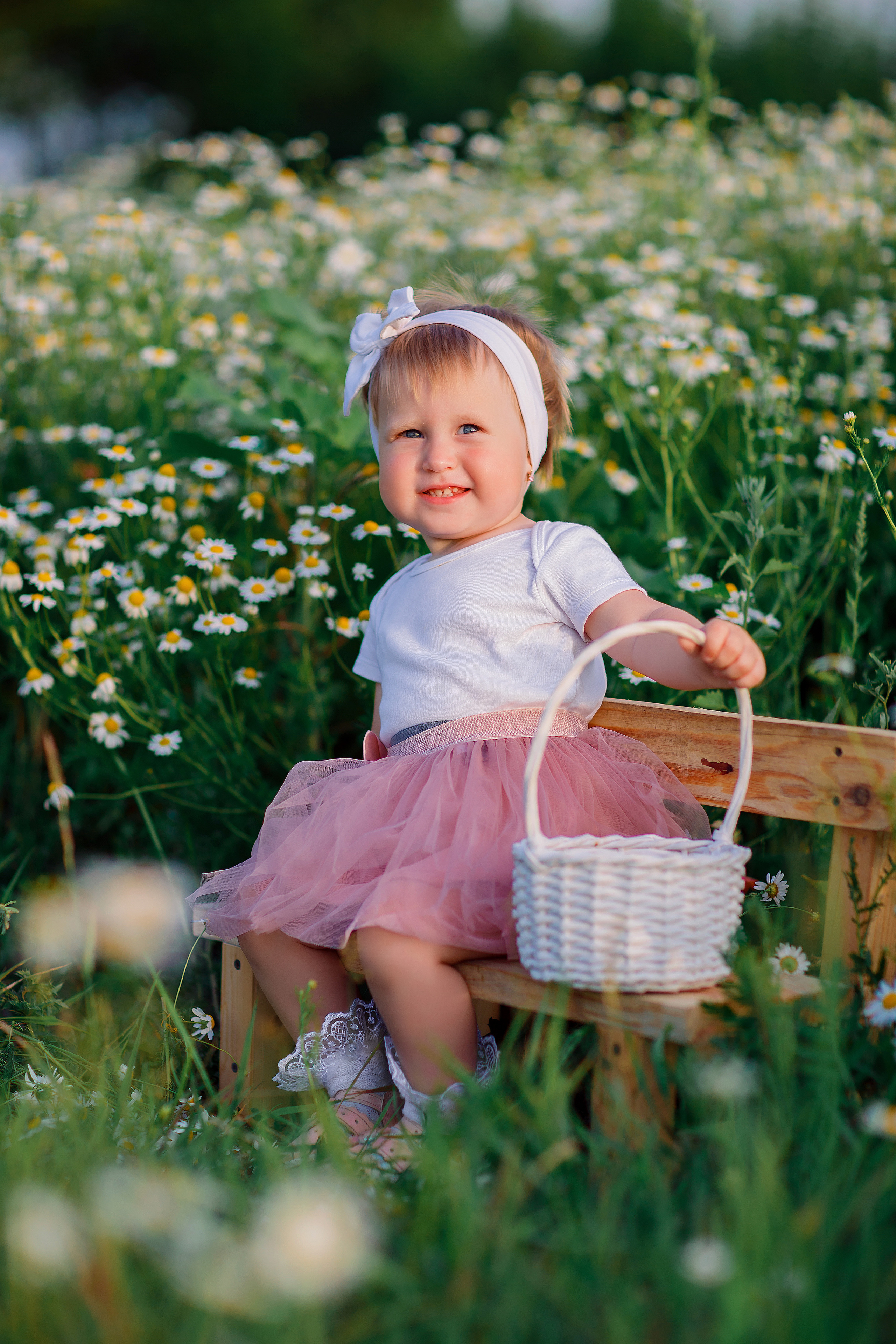 Семья Миланы, ромашки. Детский и семейный фотограф в Пензе Лена бешенова