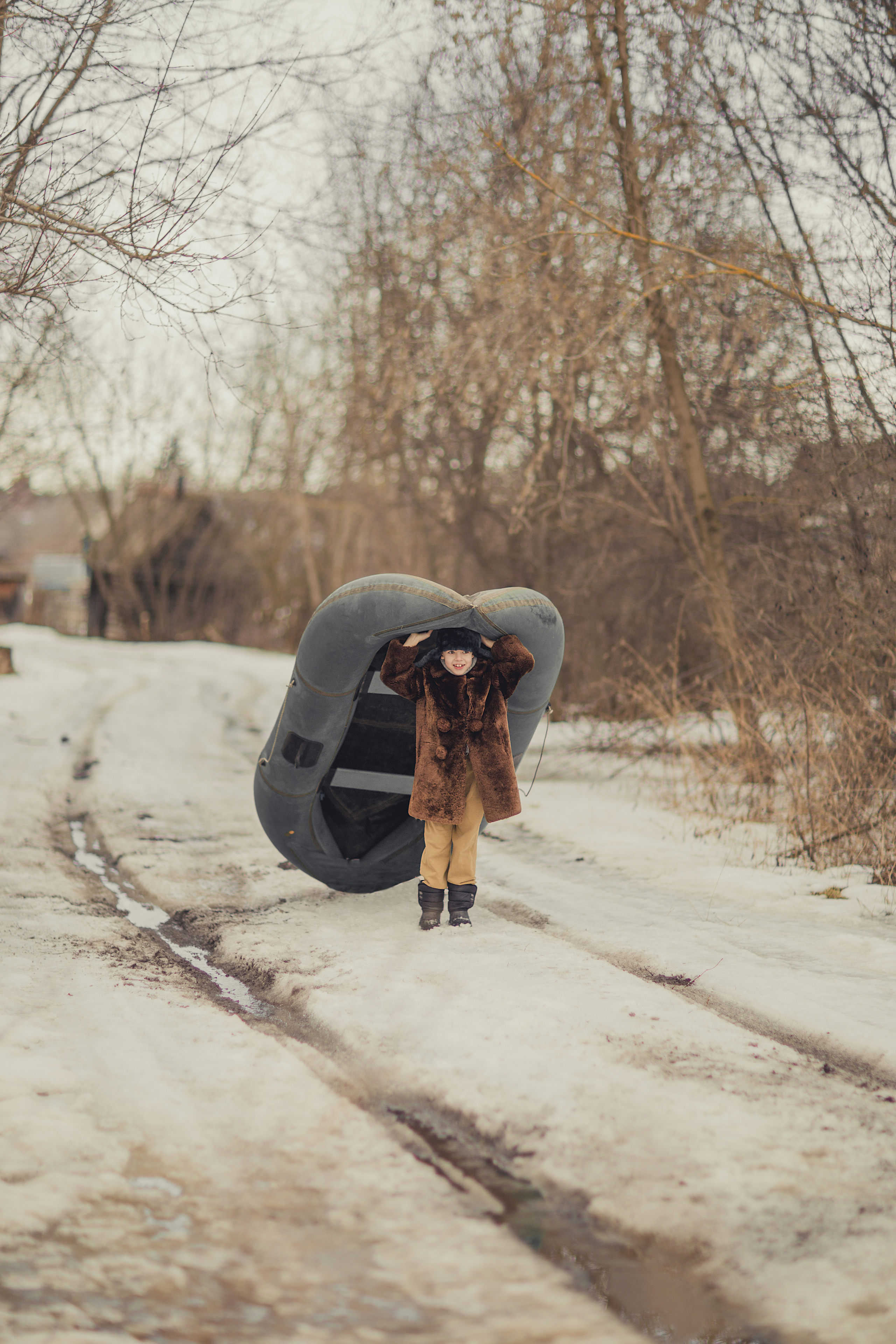 По мотивам «Дед Мазай и зайцы». Детский и семейный фотограф в Пензе Лена бешенова