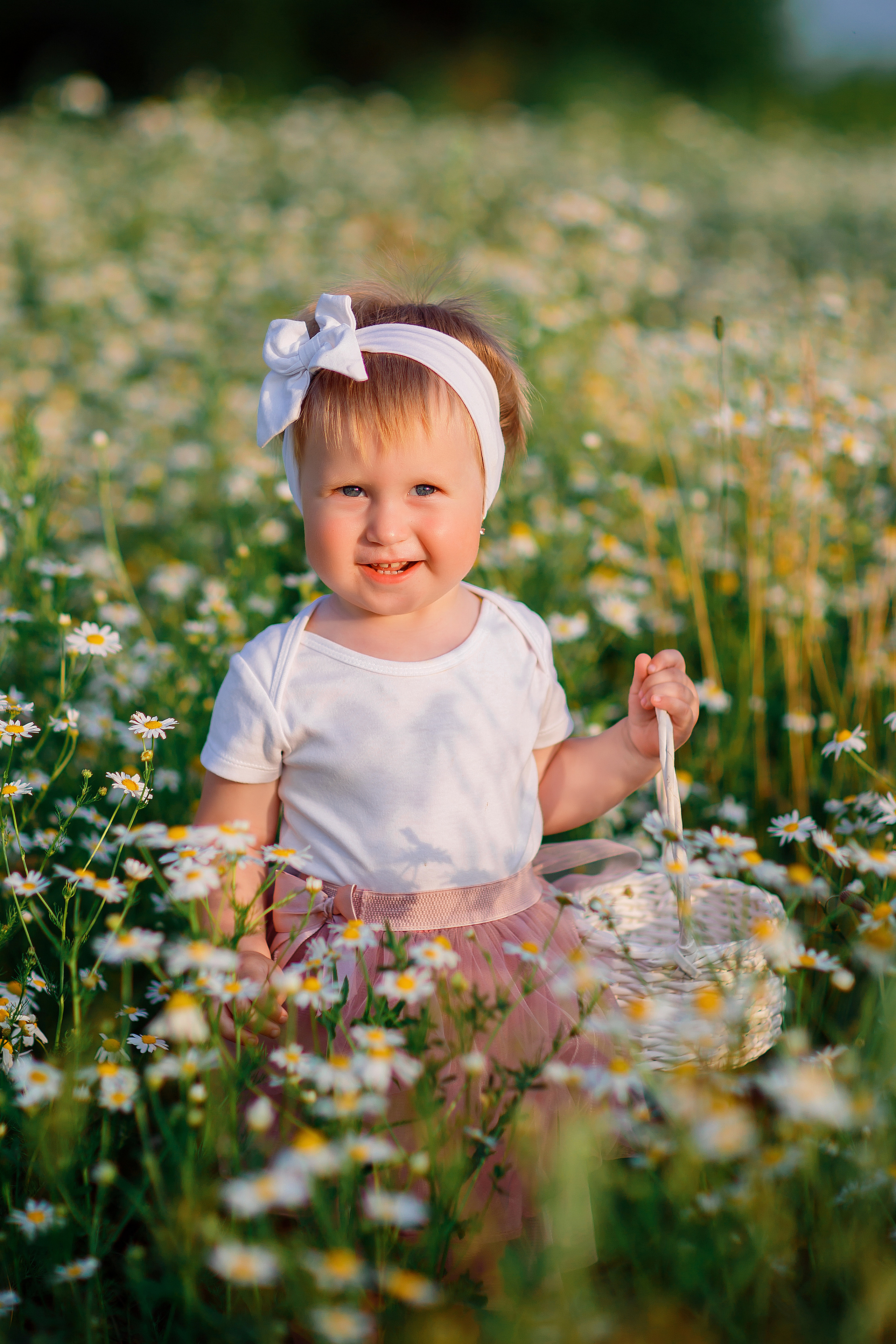 Семья Миланы, ромашки. Детский и семейный фотограф в Пензе Лена бешенова
