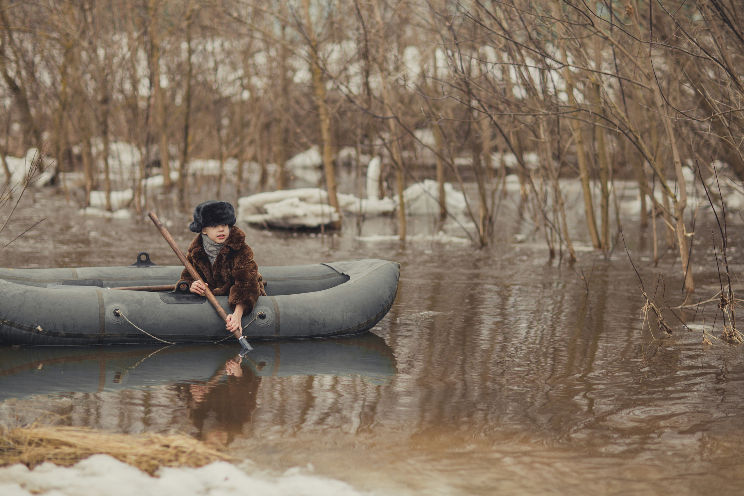 По мотивам «Дед Мазай и зайцы». Детский и семейный фотограф в Пензе Лена бешенова