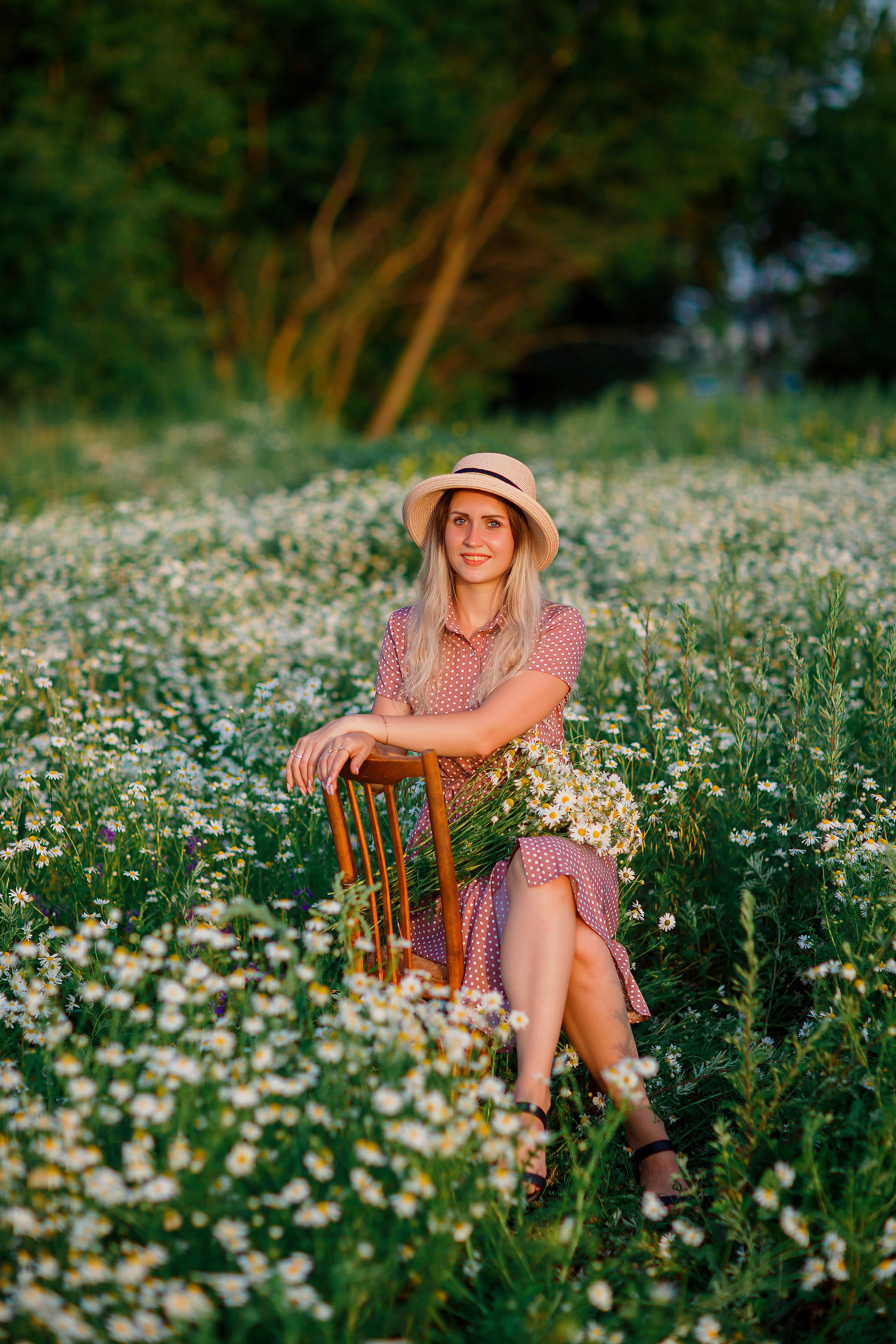 Семья Миланы, ромашки. Детский и семейный фотограф в Пензе Лена бешенова