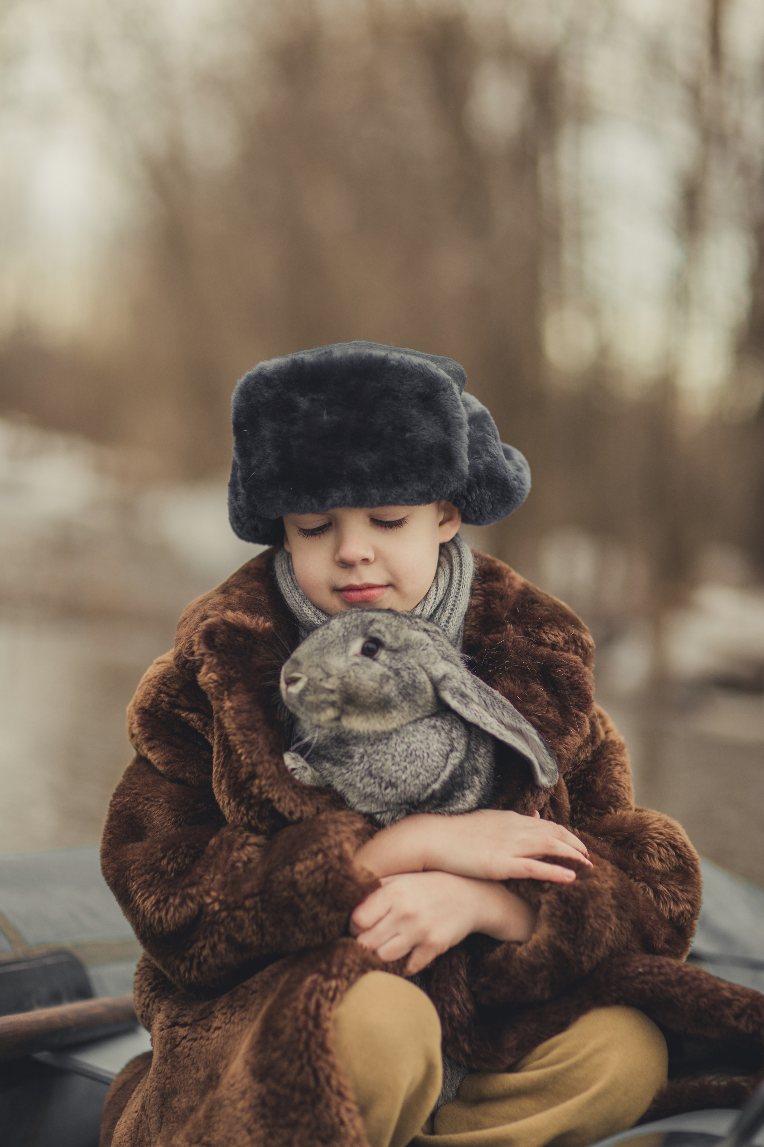 По мотивам «Дед Мазай и зайцы». Детский и семейный фотограф в Пензе Лена бешенова