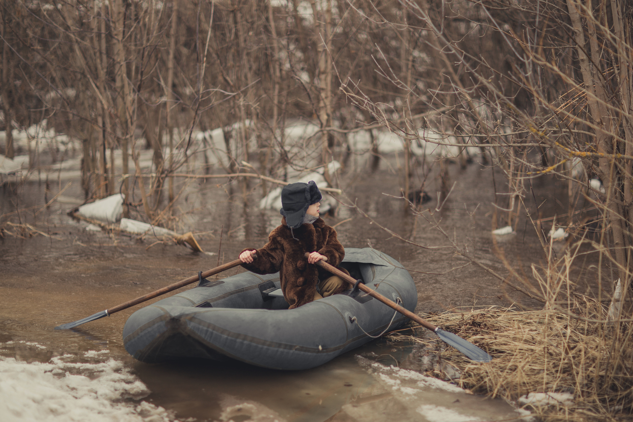 По мотивам «Дед Мазай и зайцы». Детский и семейный фотограф в Пензе Лена бешенова