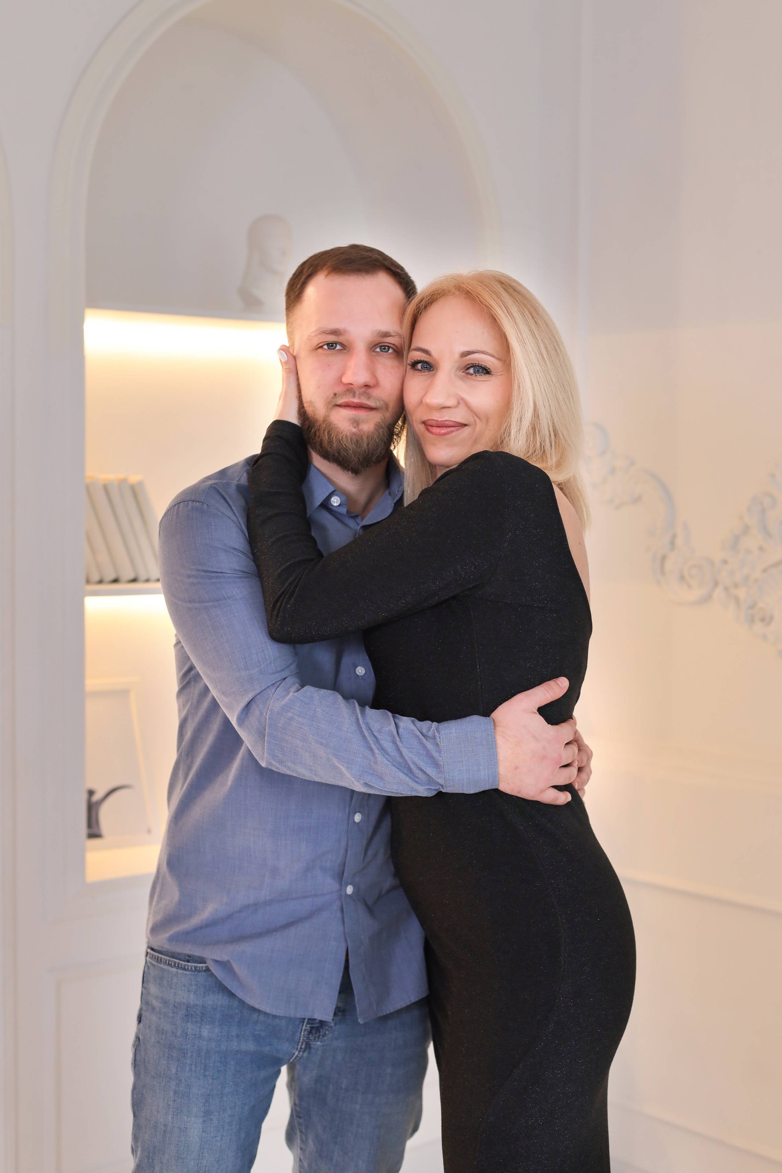 Семейная фотосессия в студии. Семейный и школьный фотограф в Краснодаре Юлия Избенко. Выпускные альбомы Краснодар