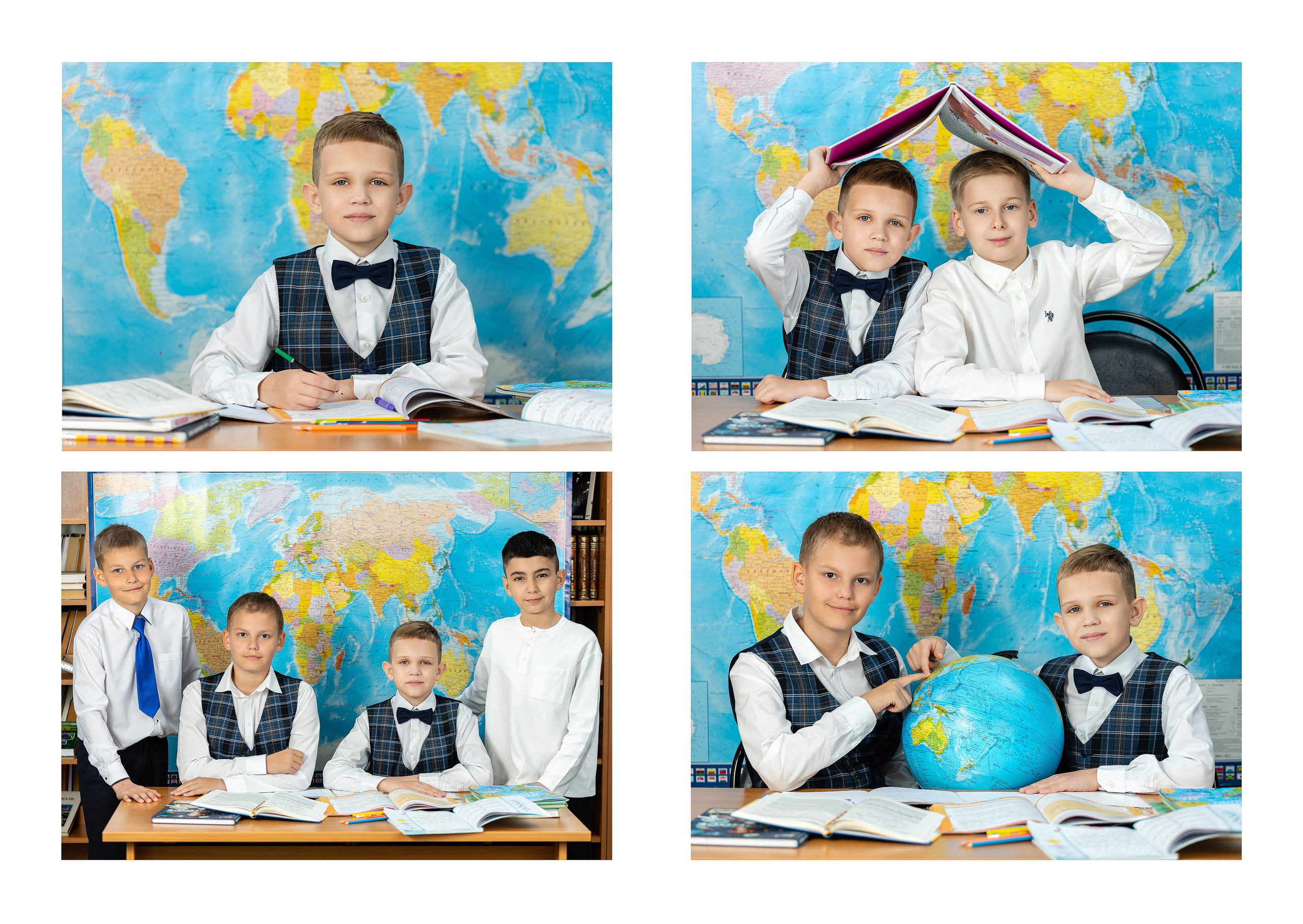 5-разворотов. Студия детской игровой фотографии COLOUR