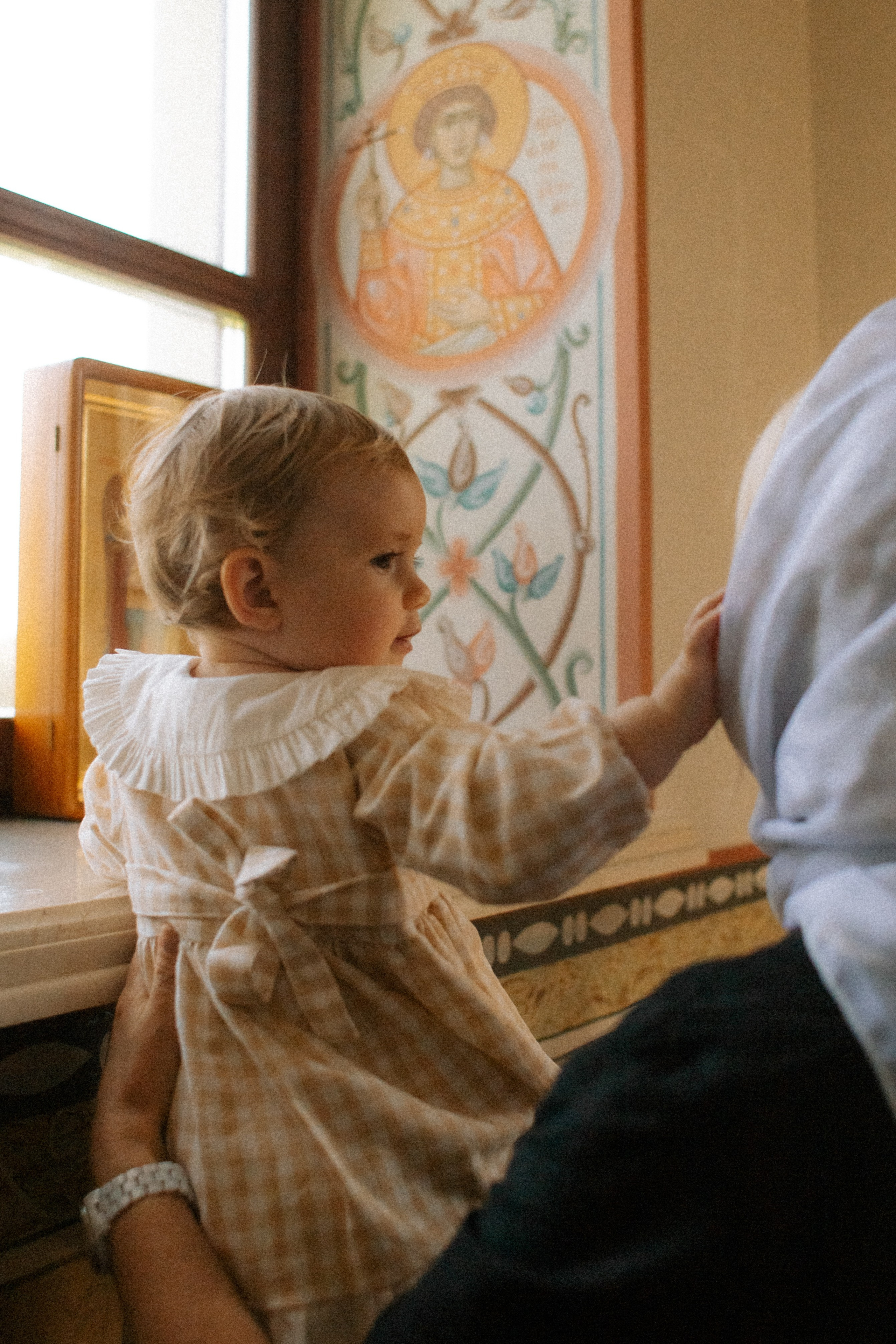 Фотосессия крещения. Семейный фотограф Виктория Потехина Москва