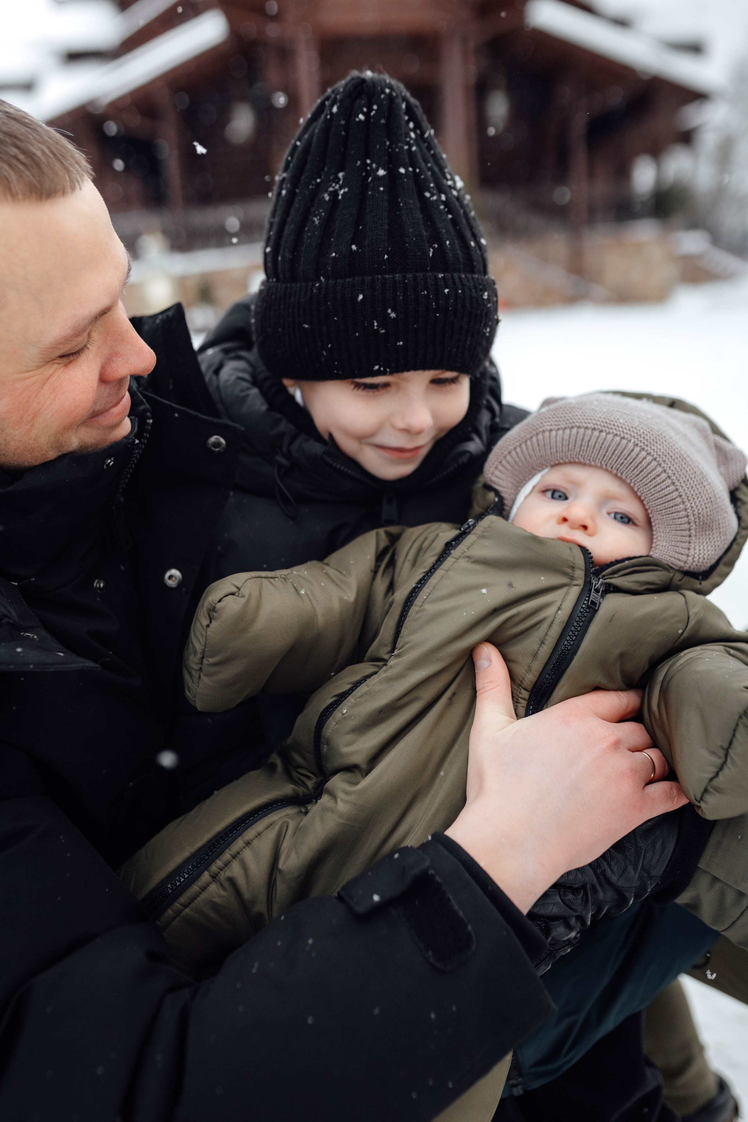 Крещение Матвея, храм Святой Троицы, декабрь 2025