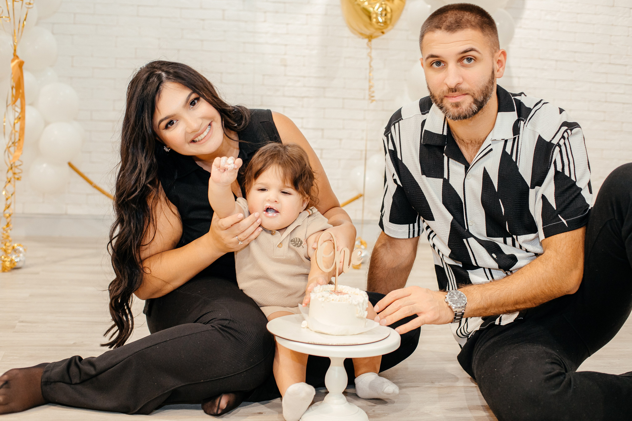 Камилю 1 годик — студия. Elena Sova — семейный и женский фотограф в Санкт-Петербурге