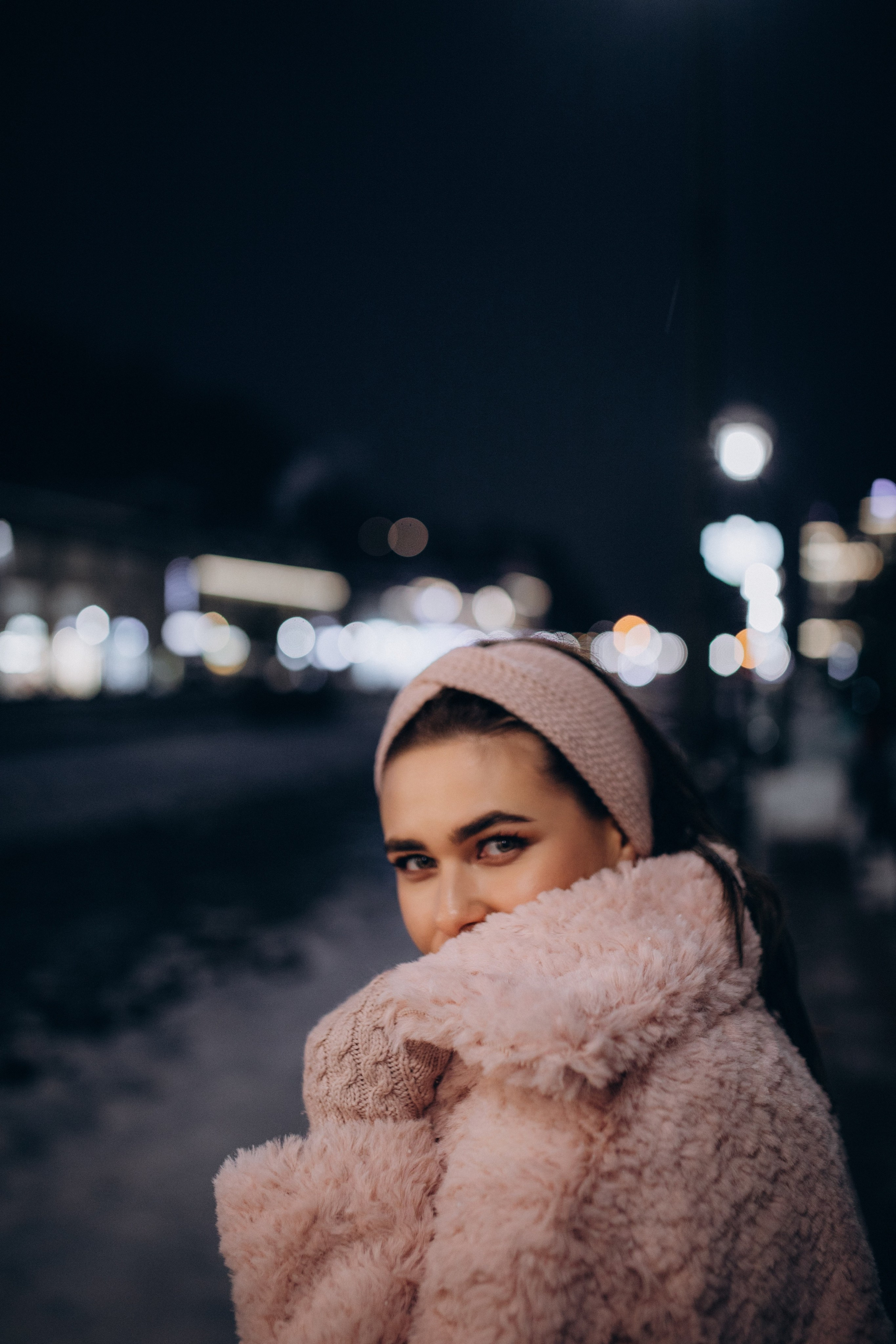 Зимняя прогулка на Розе Хутор с Кристиной. Фотограф Елизавета Балакир