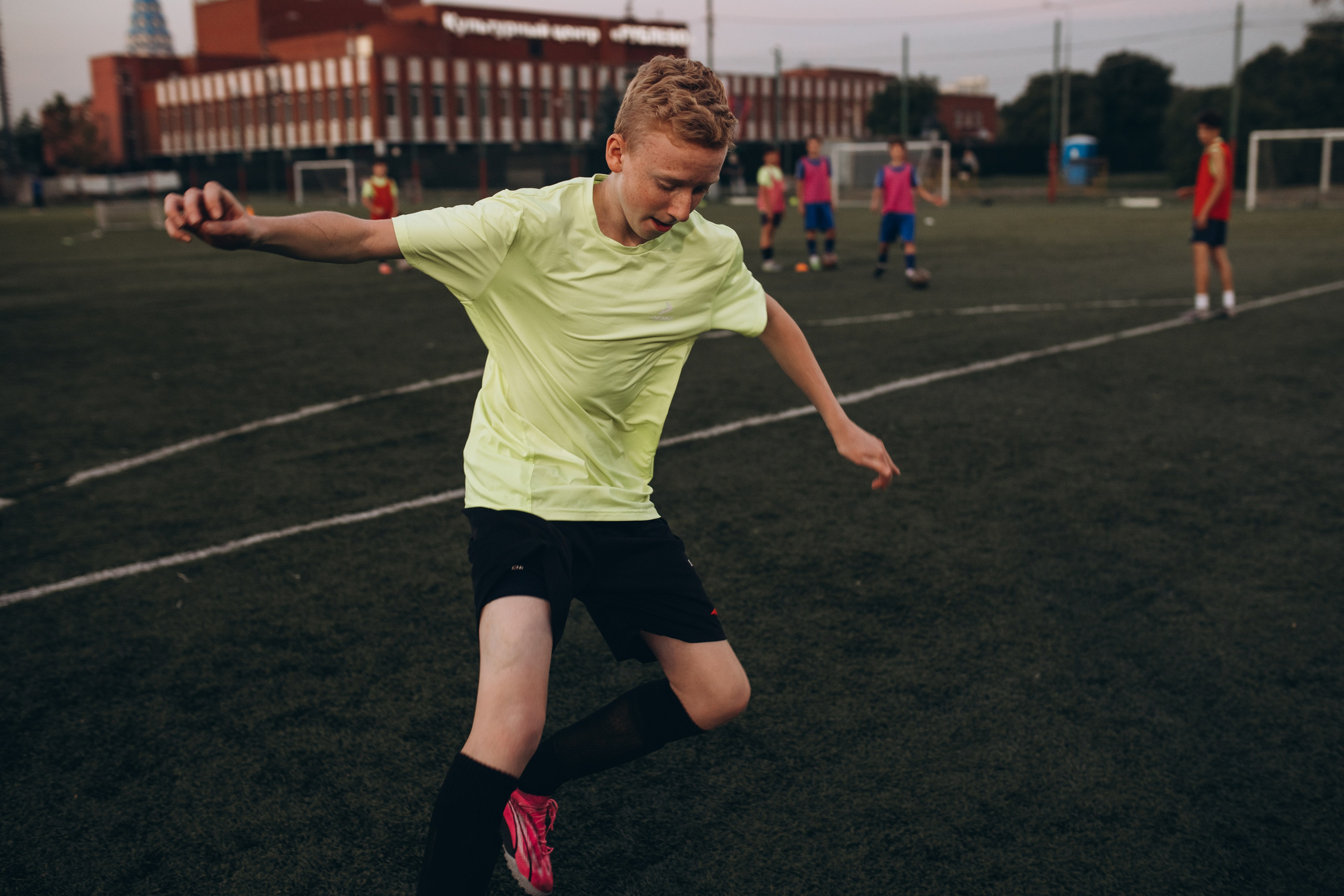 Футбол. Фотограф Людмила Оюн