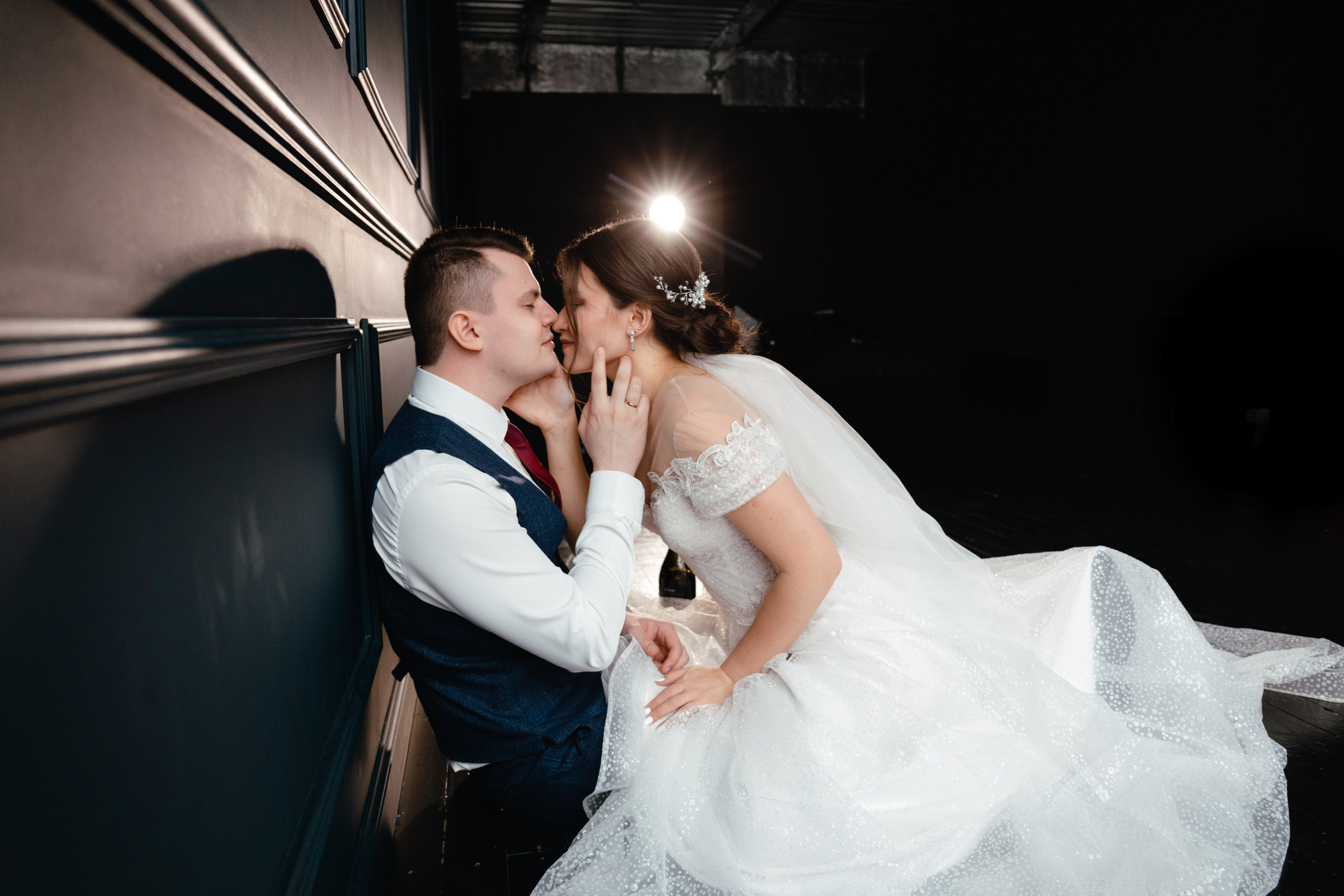 Александра и Вадим. Свадебный и портретный фотограф в Новосибирске Любовь Исакова