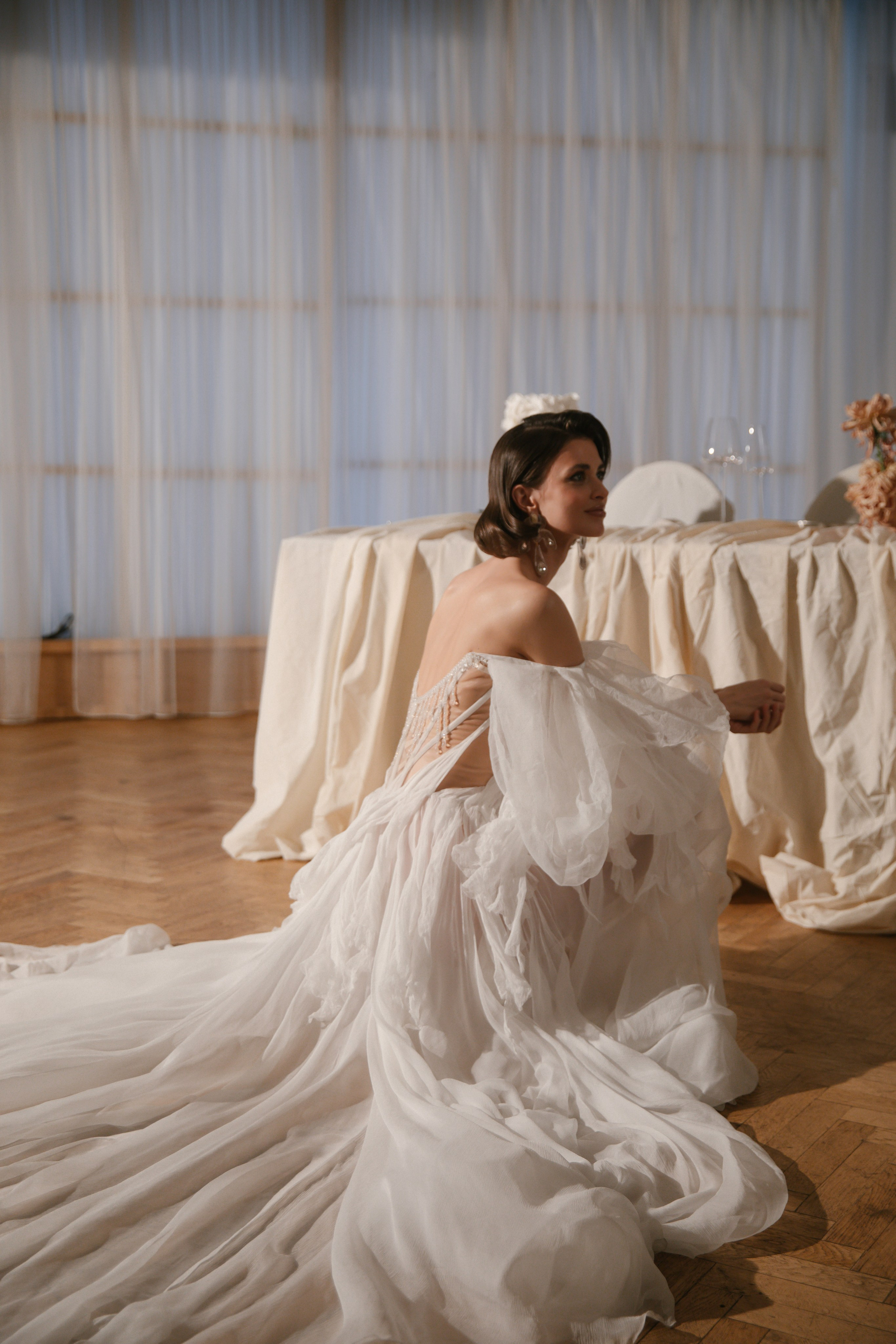 Фотосессия на банкетной площадке. Свадебный и семейный фотограф Анастасия Романова в Москве и Московской области