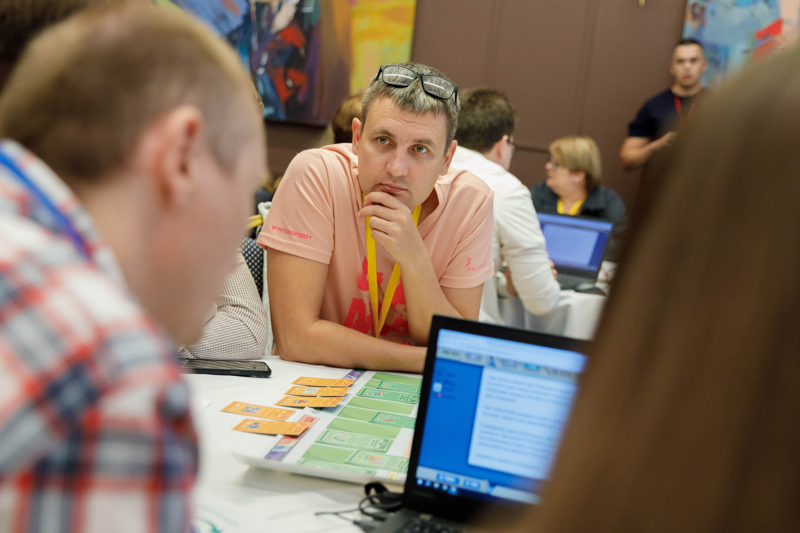 Конференция по кибербезопасности в организации. Hilton. Репортажный фотограф в Новосибирске Алена Помазунова