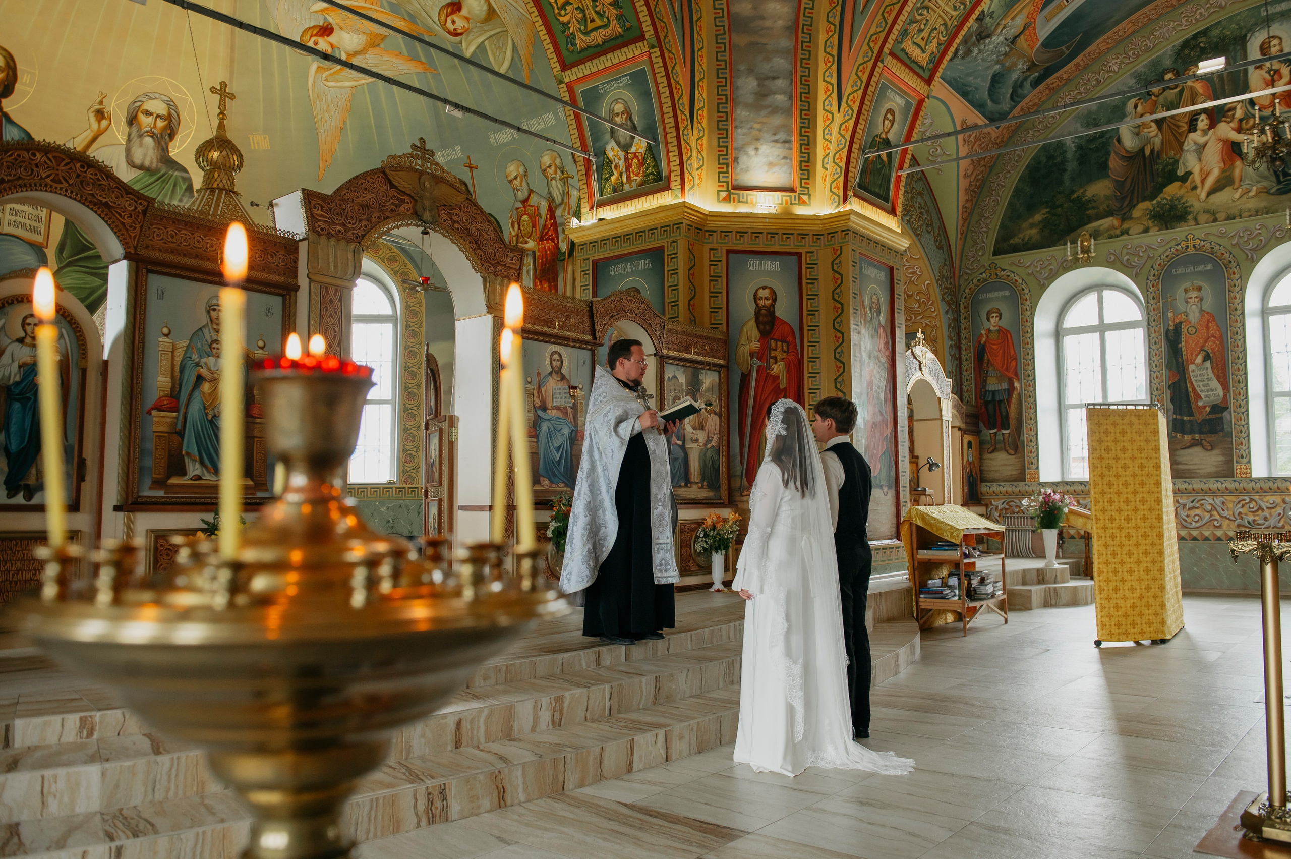 Таинство венчания. Фотограф Дарья Семина