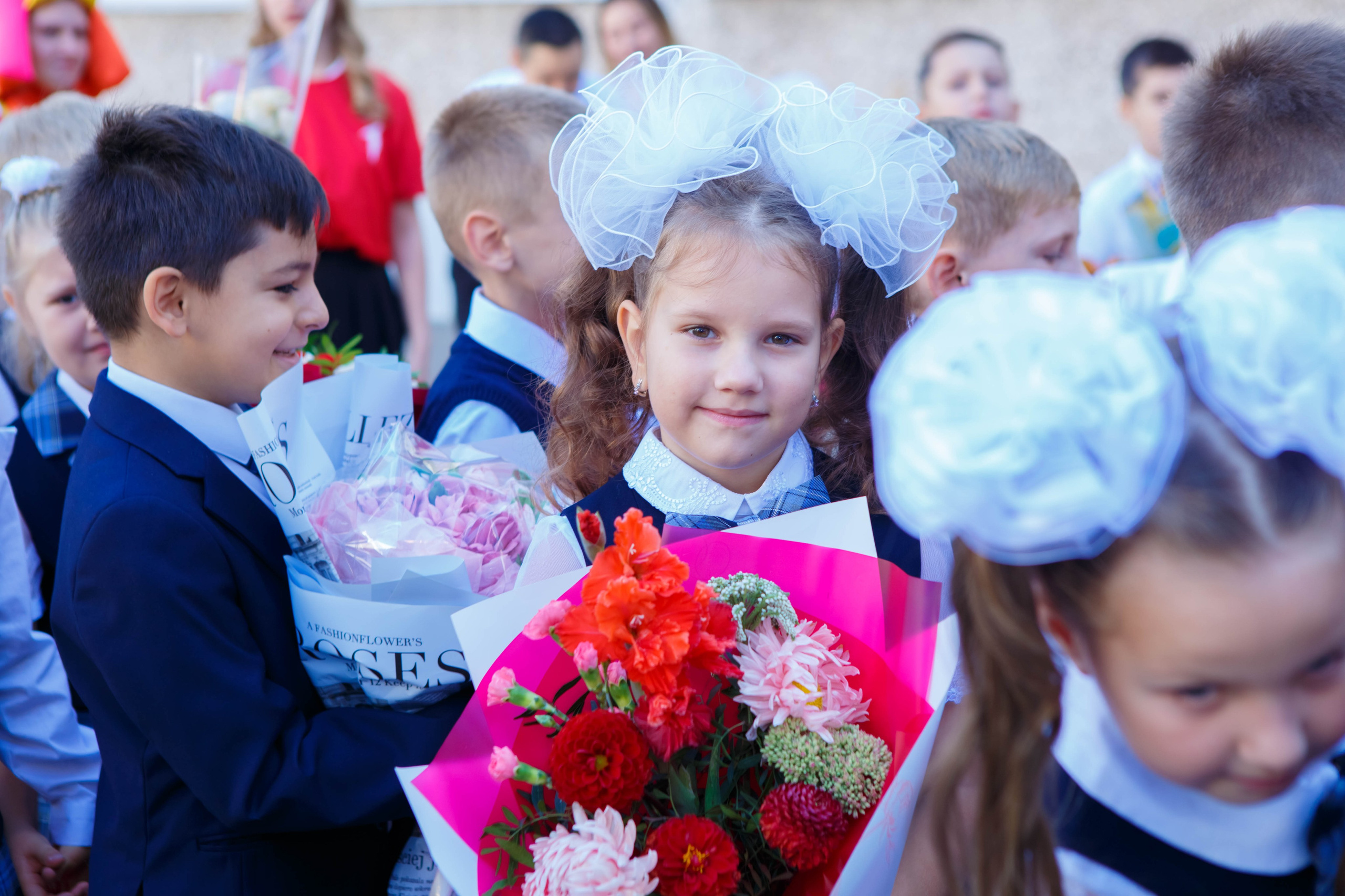 1 СЕНТЯБРЯ 2023Г. «ПЕРВЫЙ РАЗ В ПЕРВЫЙ КЛАСС». Школьный фотограф Наталья Егорова