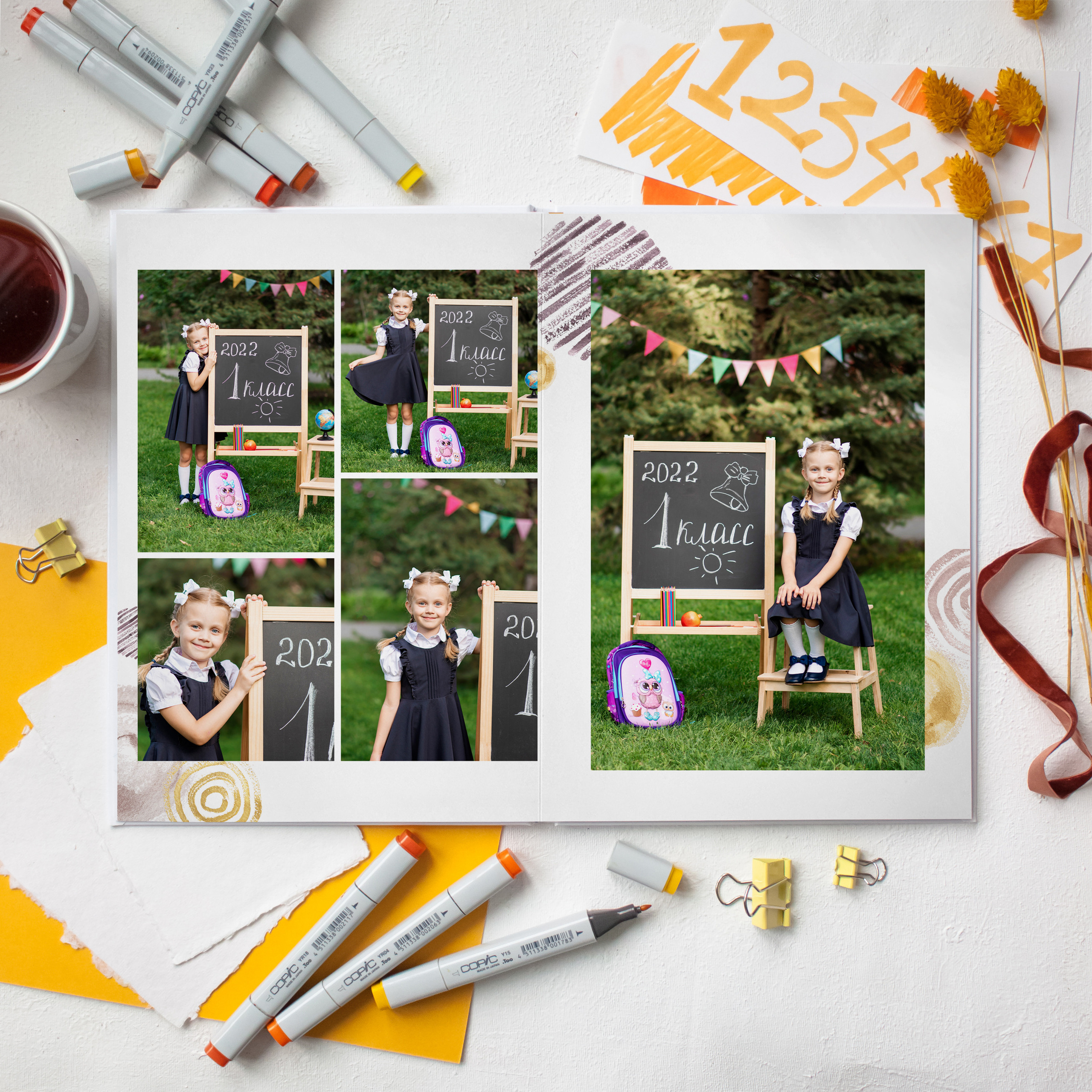 Круги Акварель. Дизайнер fotokniga_ast