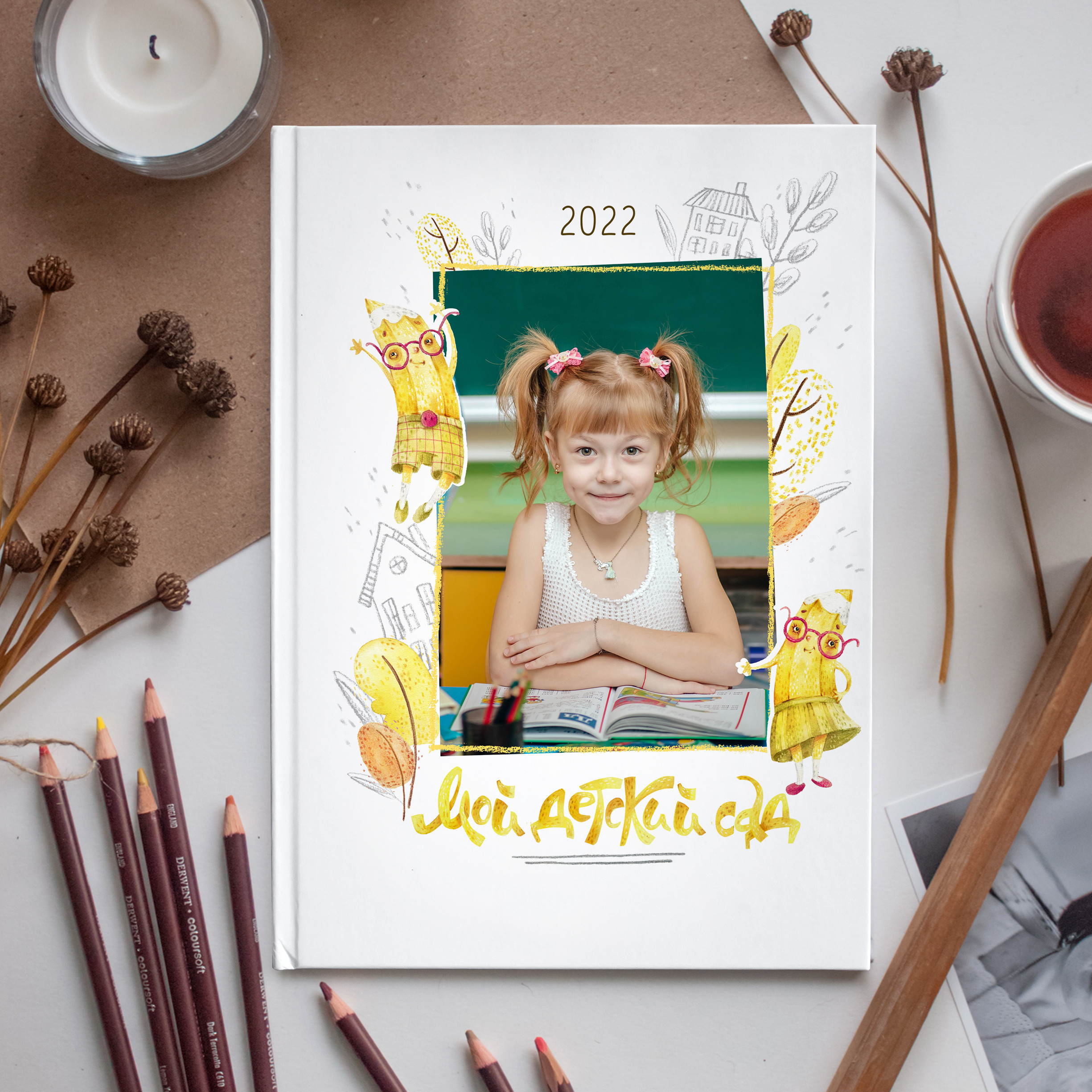 Карандаши. Дизайнер fotokniga_ast