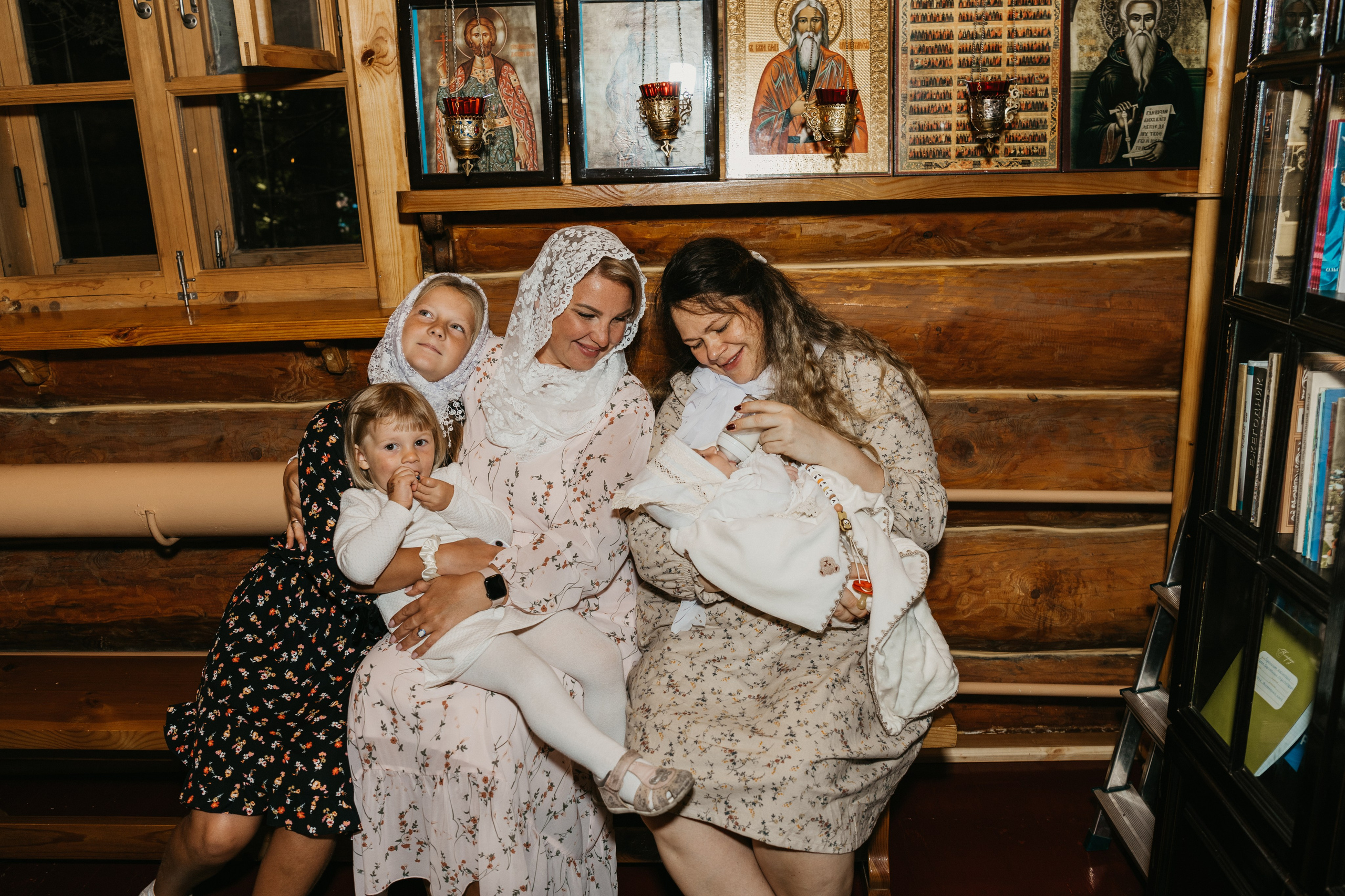 Крещение Елизаветы. Фотограф на выписку из роддома в Москве и МО