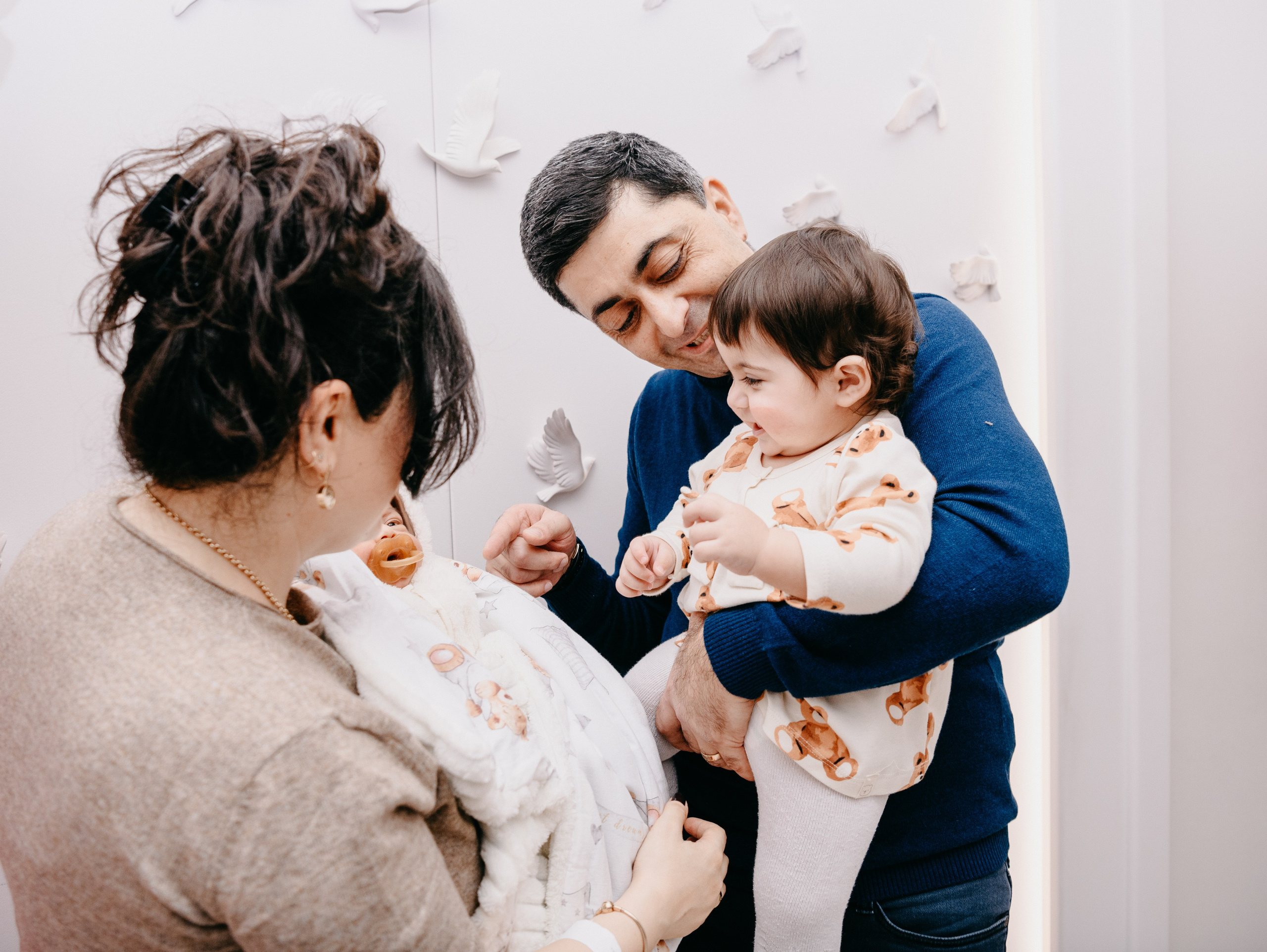 Выписка Микаэллы. 4 роддом. Фотограф на выписку из роддома в Москве и МО