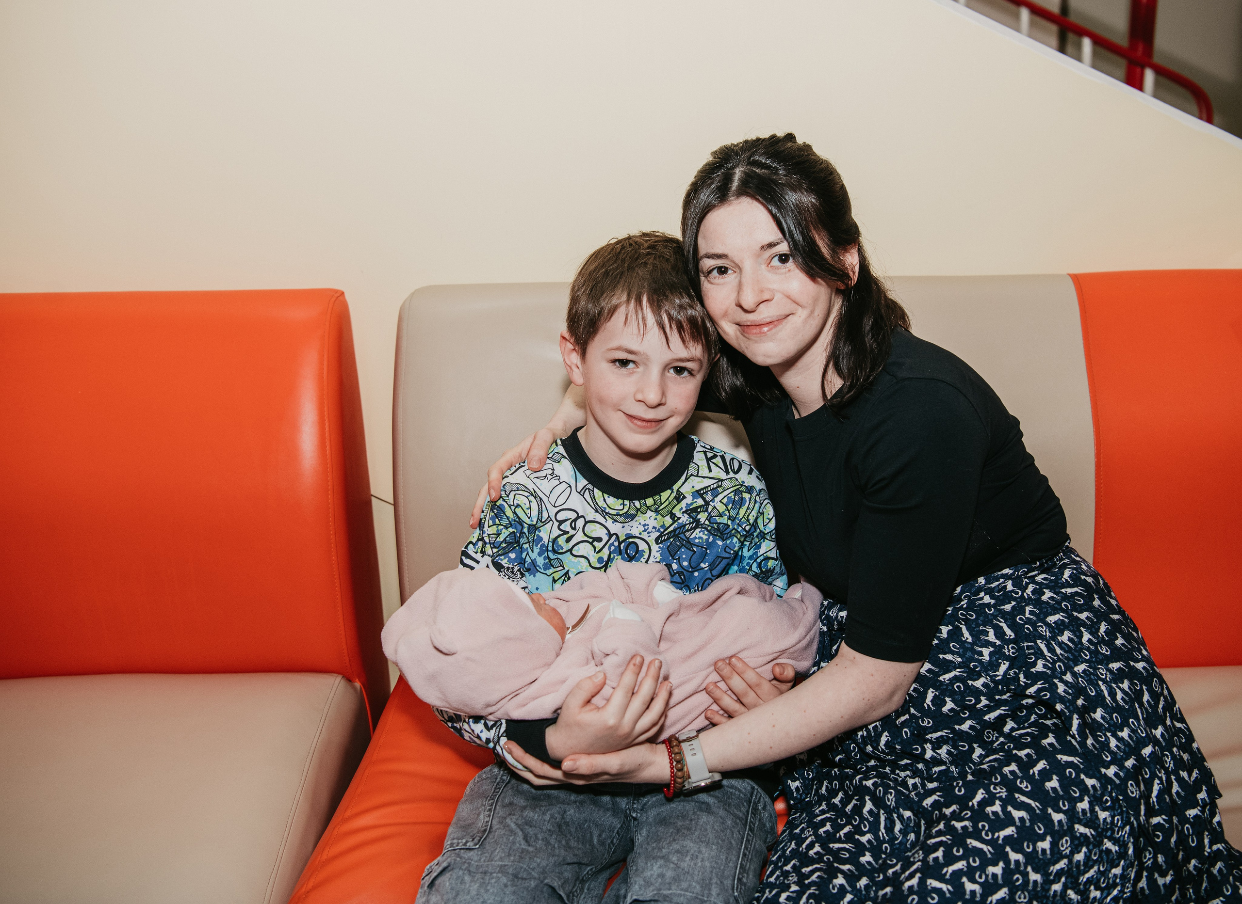 Выписка Дианы. 29 роддом. Фотограф на выписку из роддома в Москве и МО