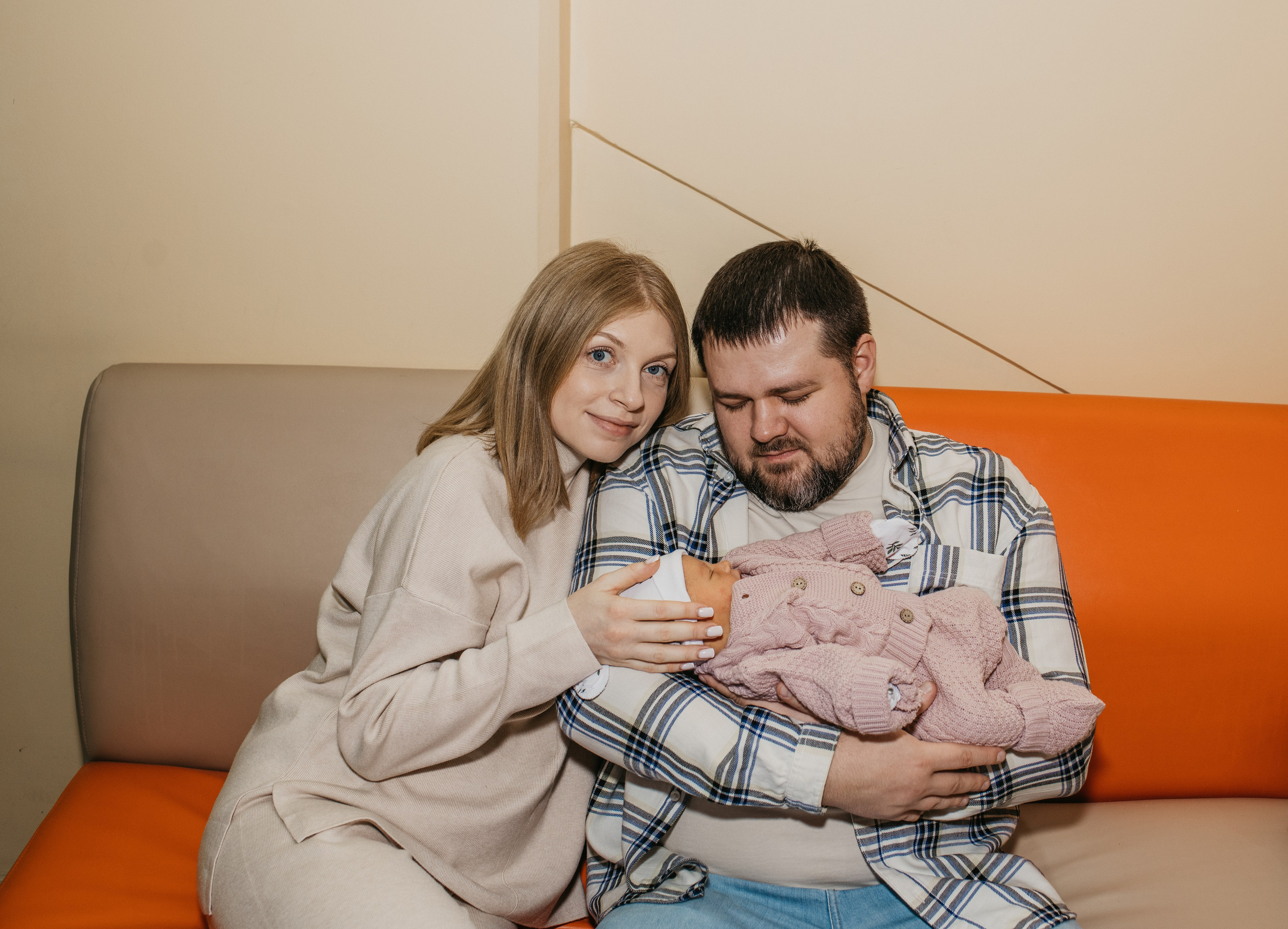 Выписка Полины 27 роддом. Фотограф на выписку из роддома в Москве и МО