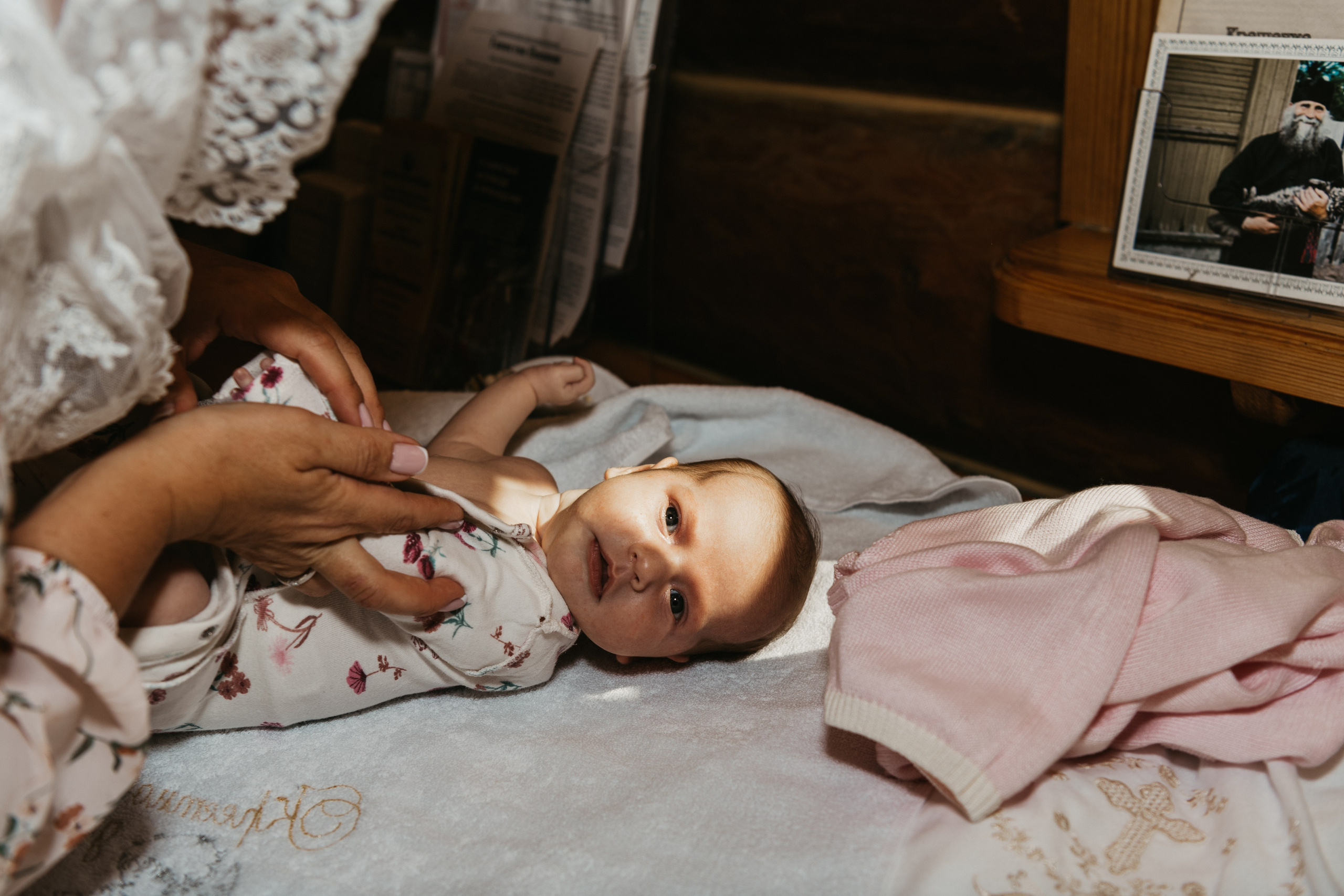 Крещение Елизаветы. Фотограф на выписку из роддома в Москве и МО