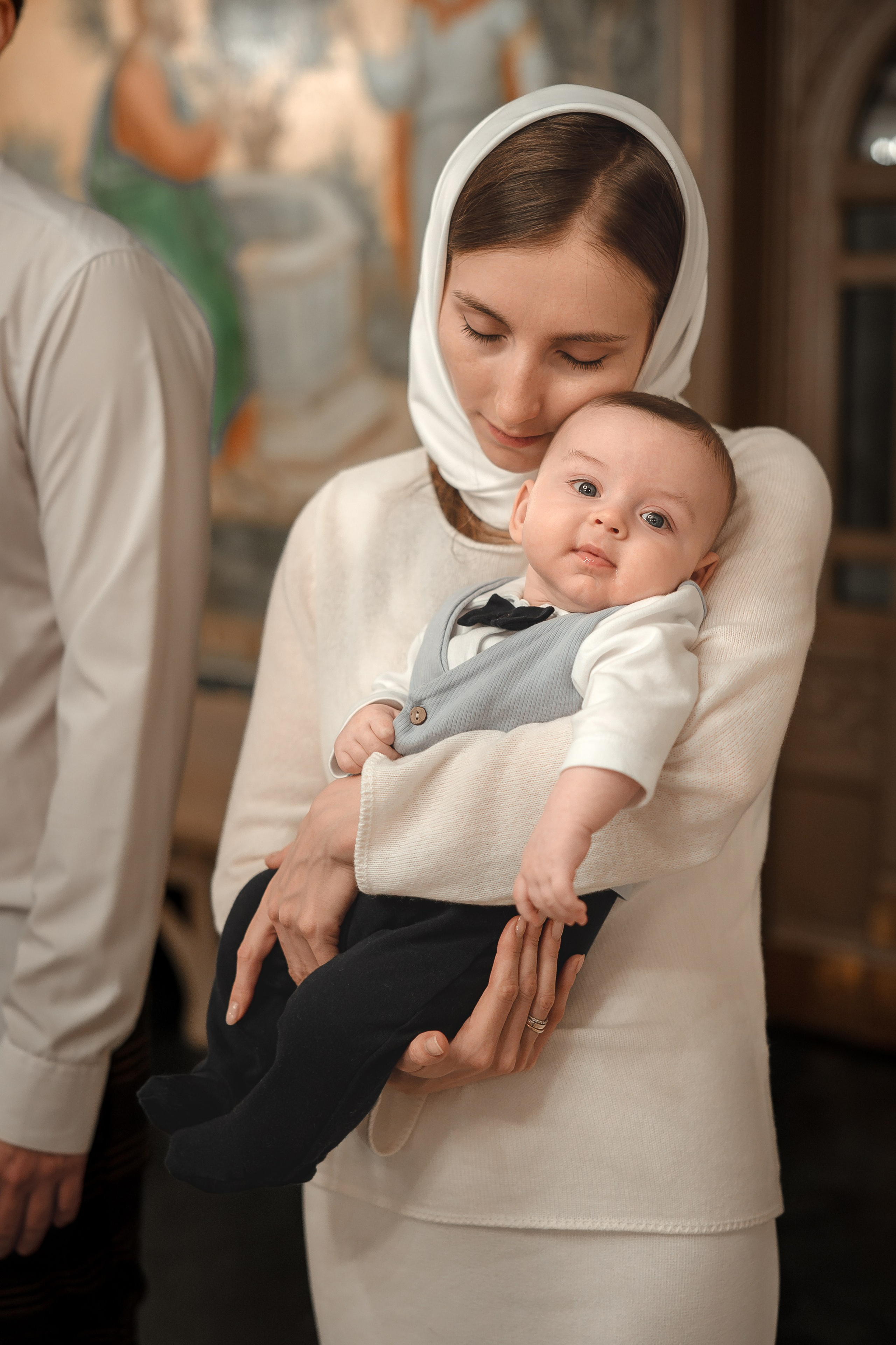фотограф на крестины в Сретенском монастыре