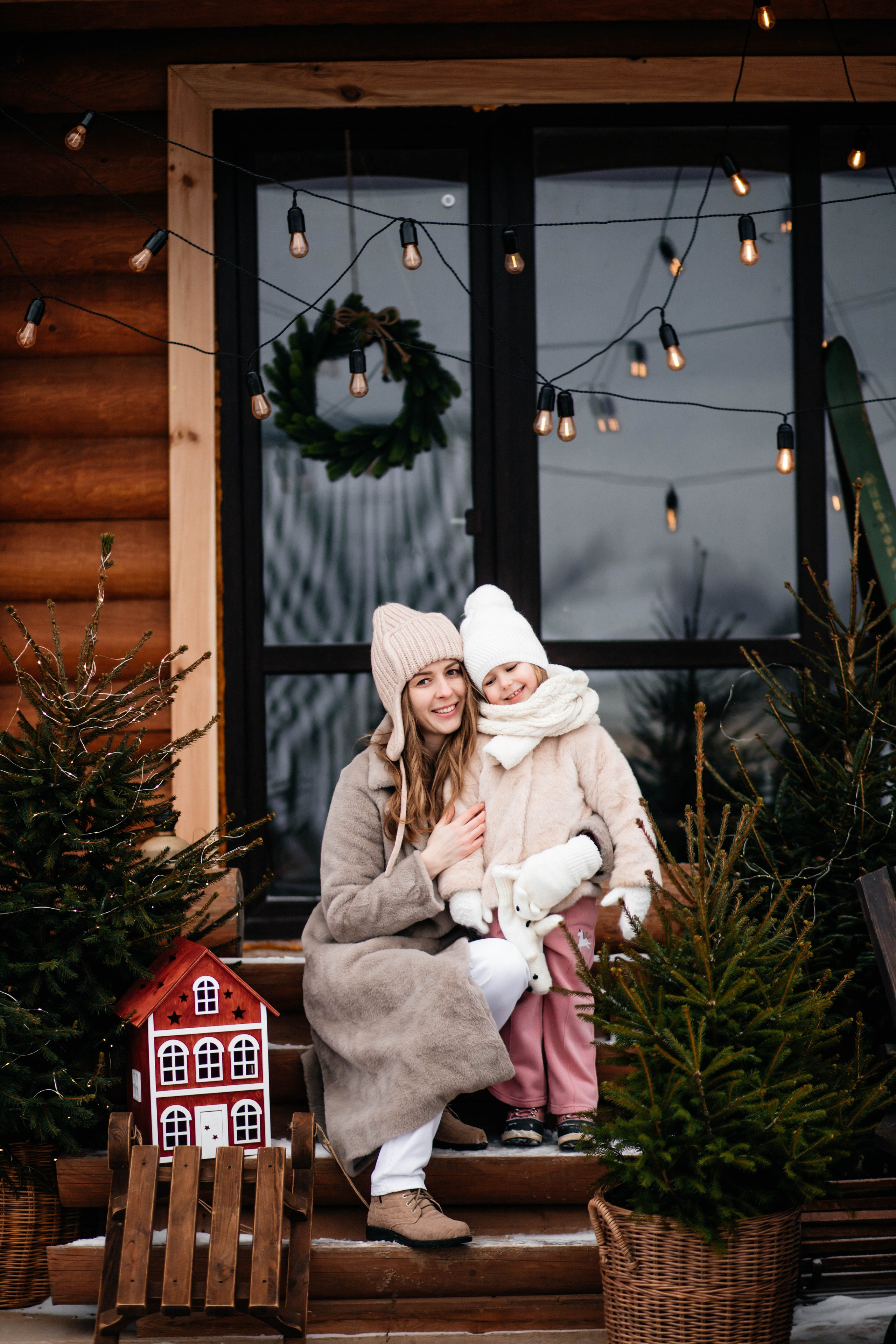 Зимнее мама+доча. Свадебный и семейный фотограф Витебск