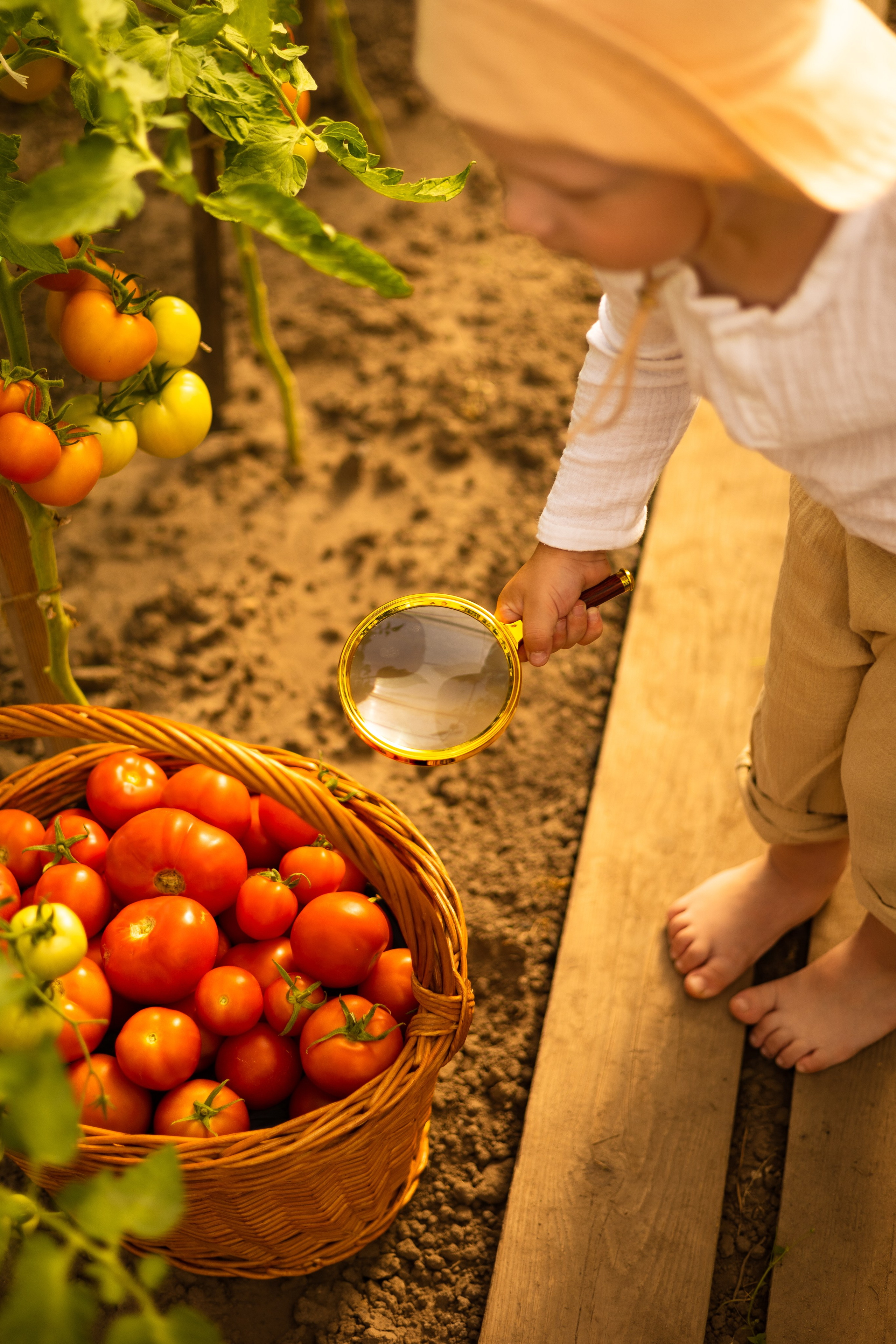 Детская фотосессия. Помидорки. Фотограф Самойлова Анна Архангельск, Северодвинск