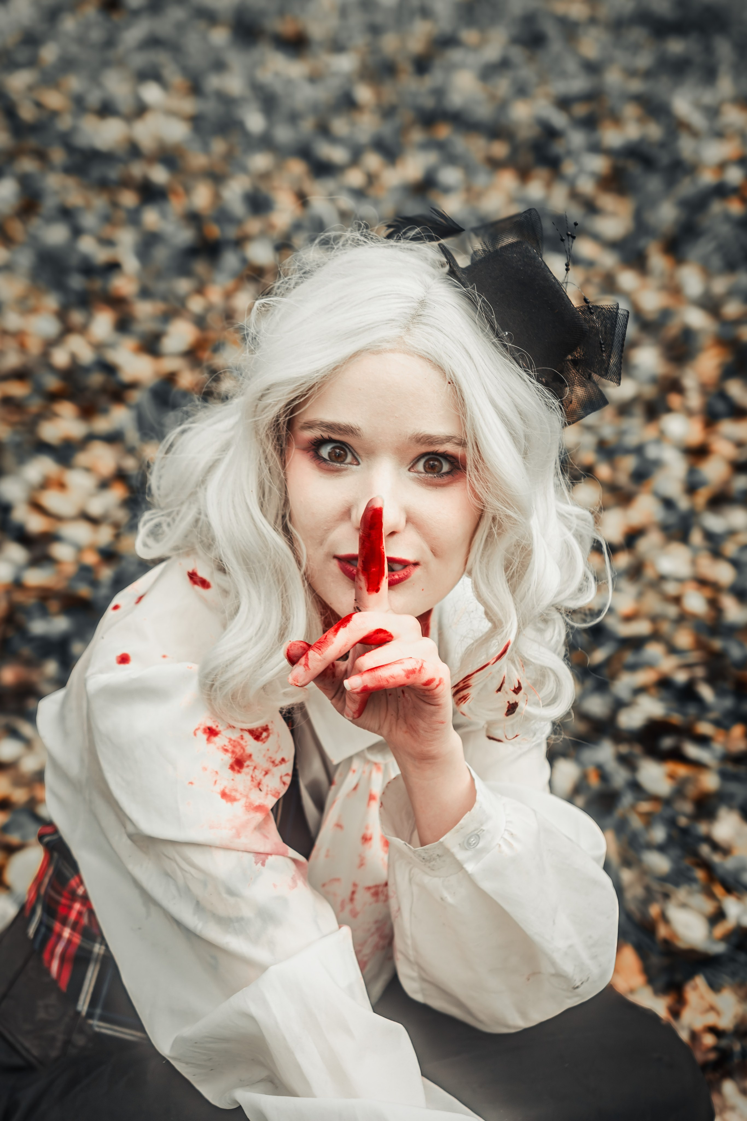 Фотосессия Вампиры в лесу