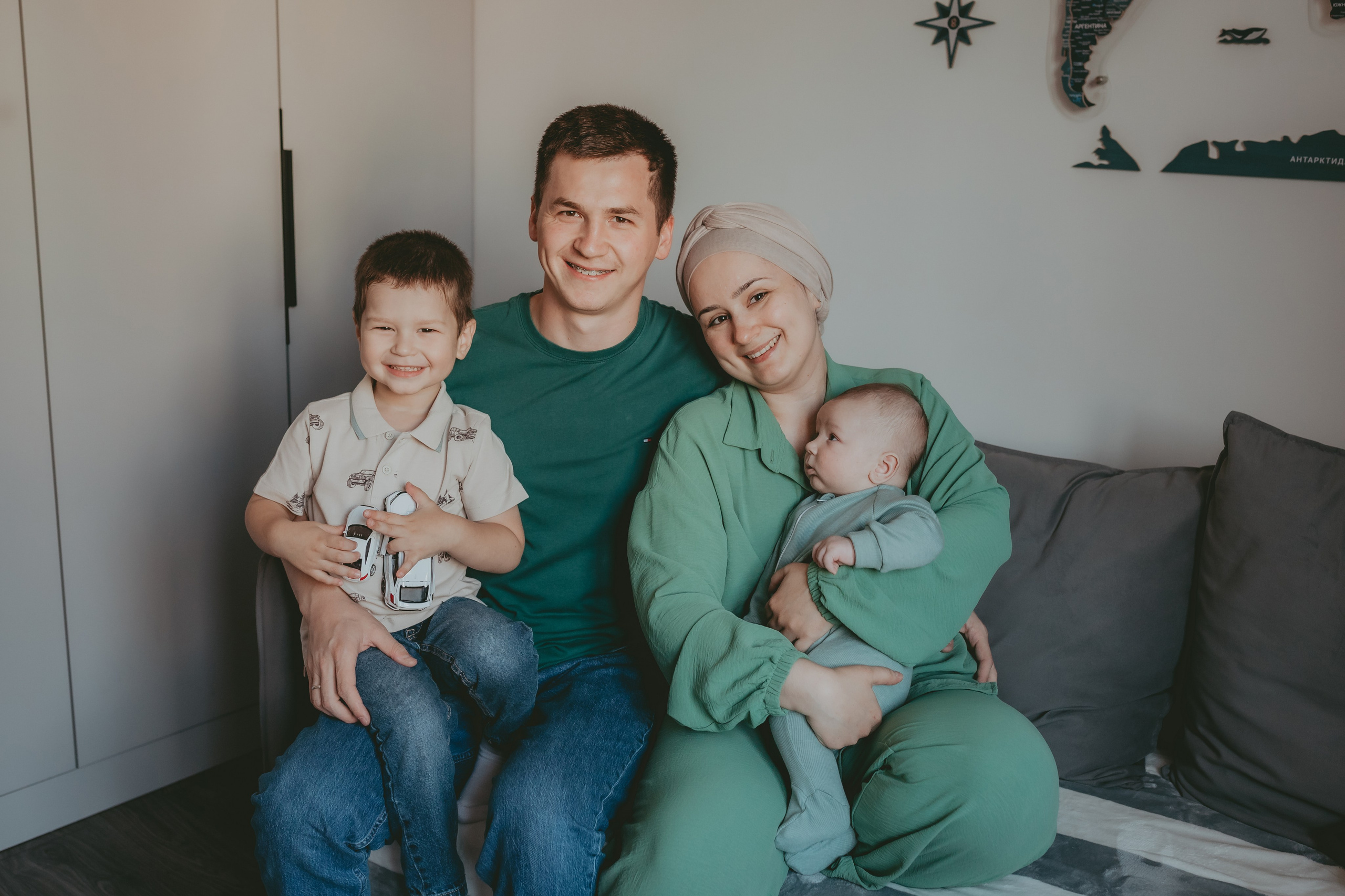 Адам и Исмаил. Семейный и домашний фотограф в Москве и МО Королева Валерия