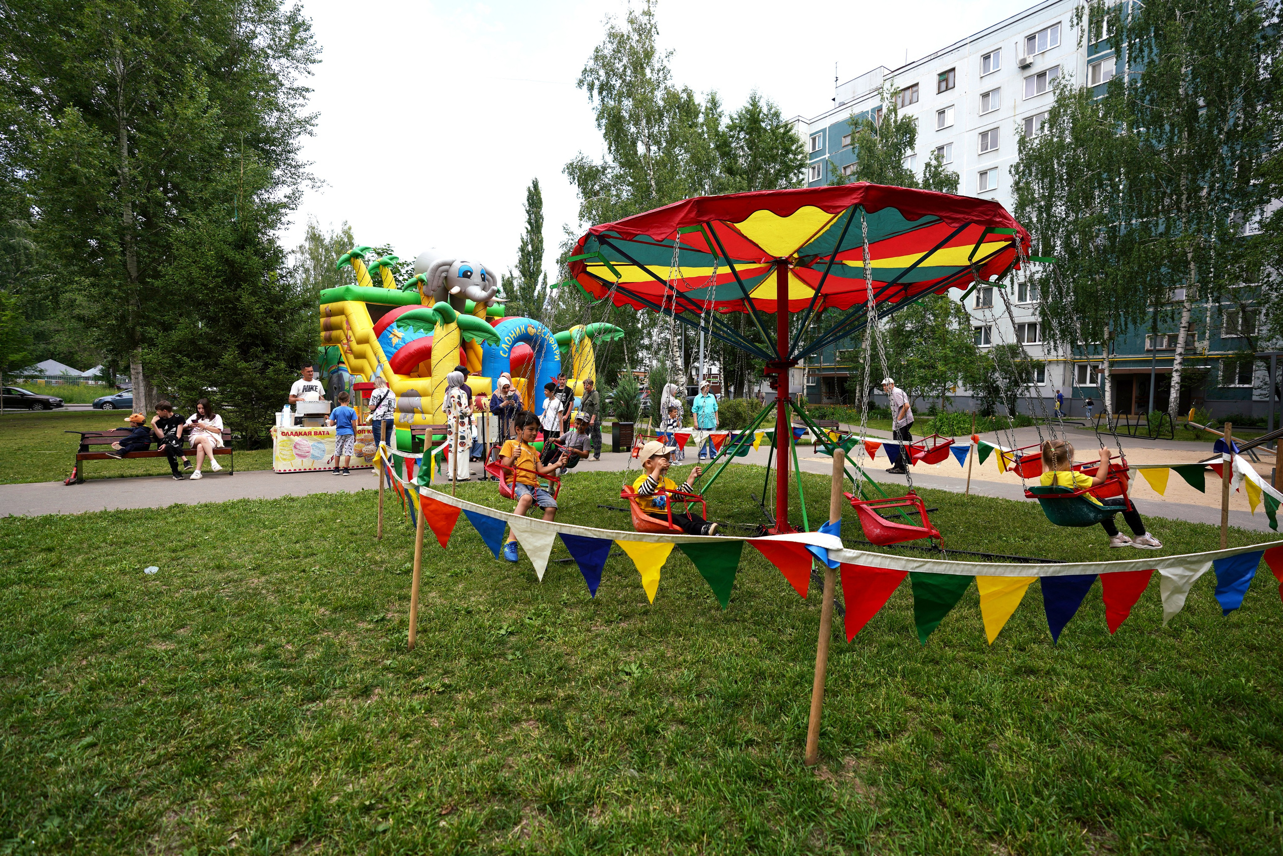 «Наш двор» ул. М.Чуйкова 25 Казань, 2025. Фотограф Казань