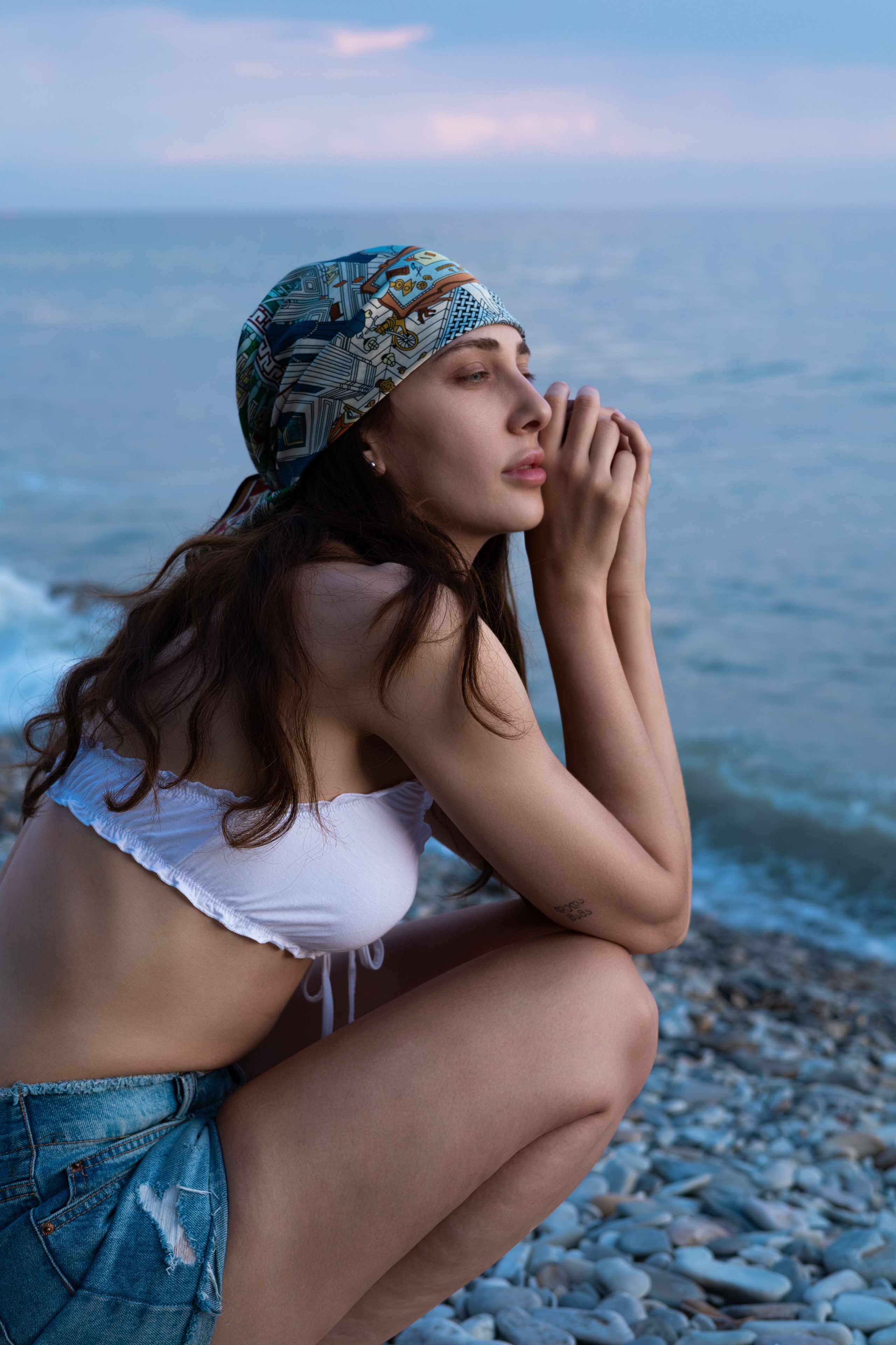 Ксюша, море. Репортажный фотограф Алёна Кантемирова