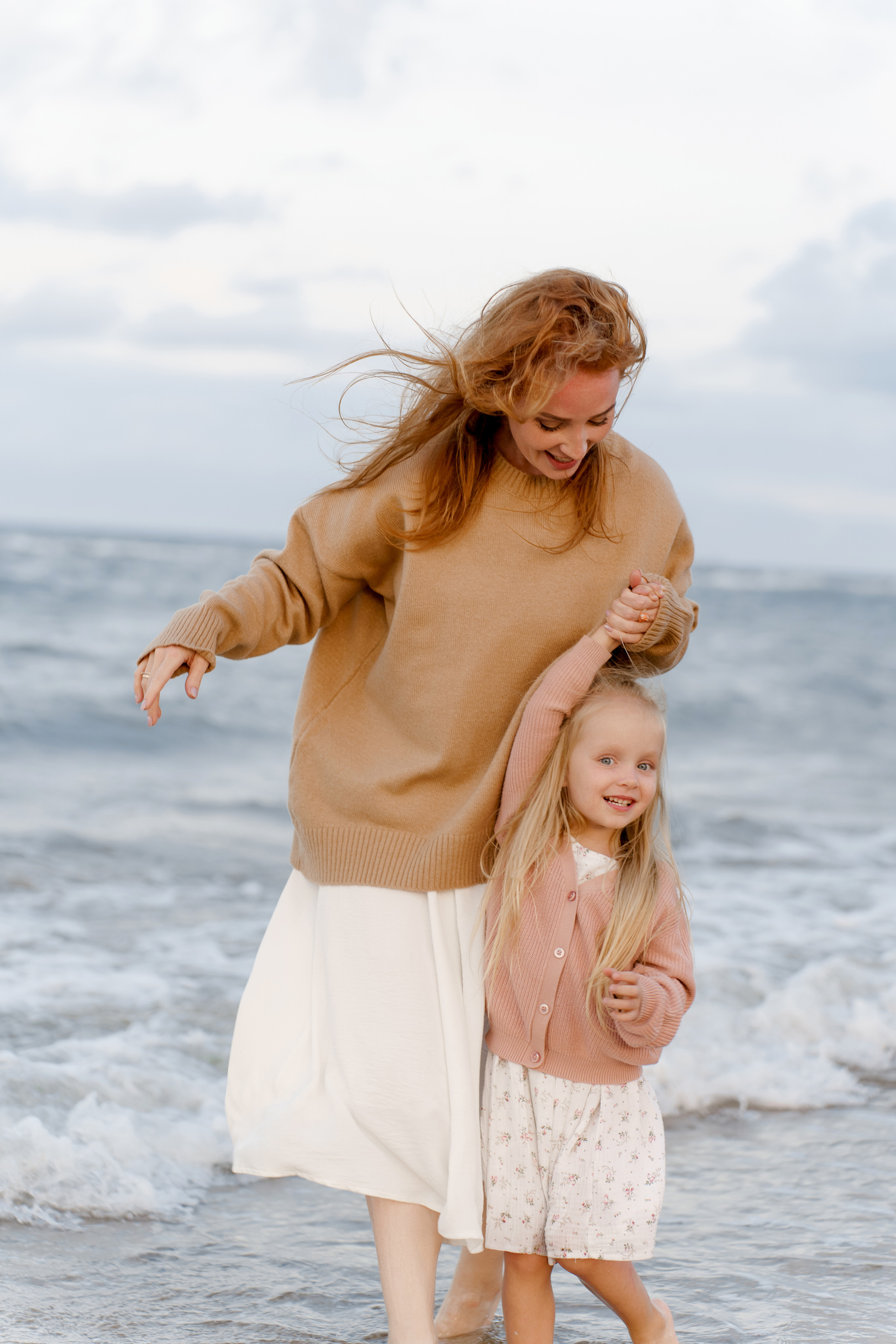 Семейный фотограф, Семейная фотосессия, Астрахань, Избербаш, Море, Семья, Дочь, Закат, Побережье, Дагестан. Александр Сысоев, Ефремовы.